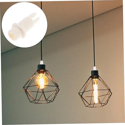 Miniatura 4 de Angoily 300 Pcs Lock Wire Chandelier Buckle Grips for Ventilador Solar Para Casa Cord Fixing Grips Cable Glands Cord Grip Rg11 Connectors Hanging