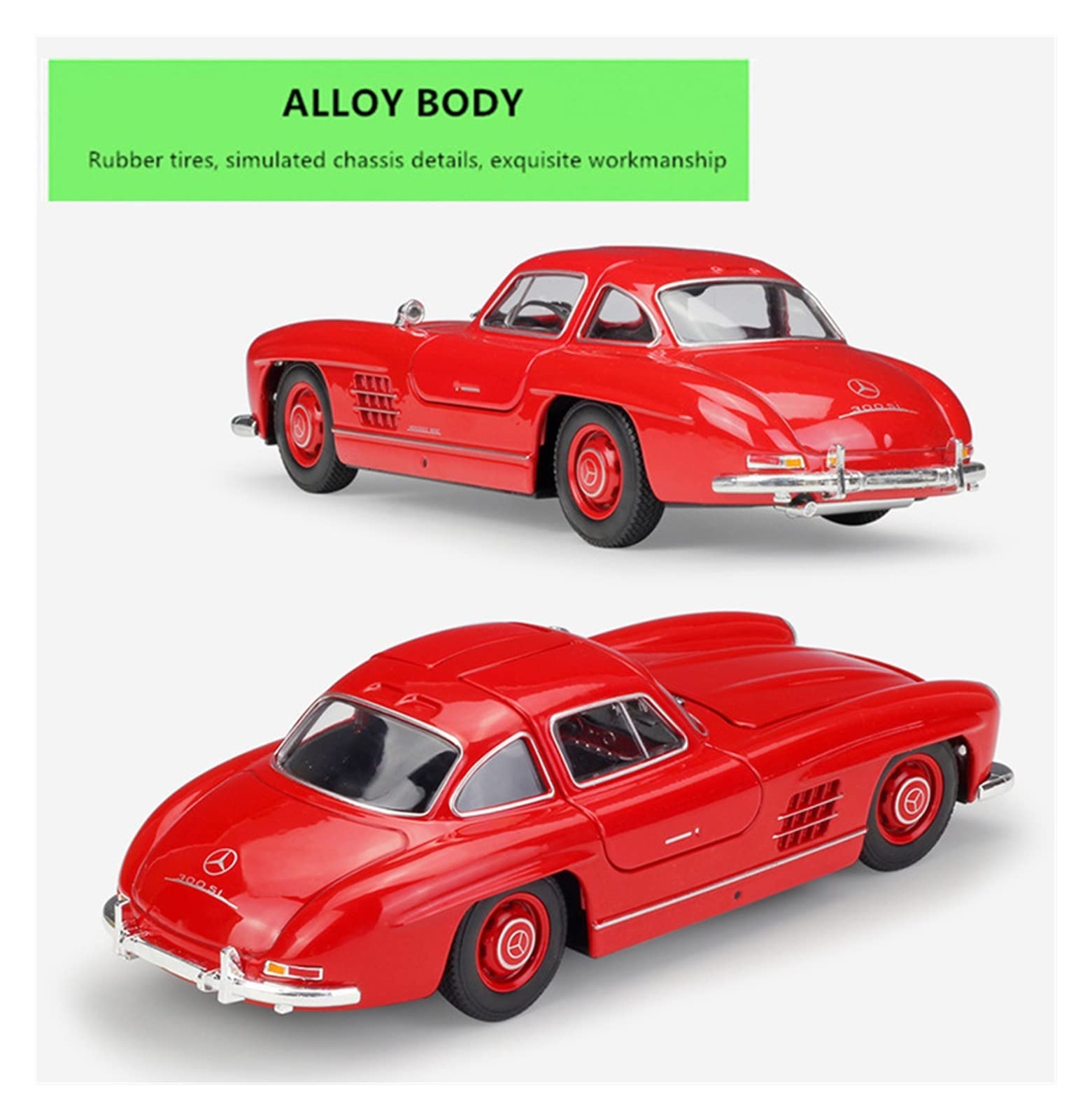 Amazon.co.jp: ダイキャストカー 1:24メルセデス300SL