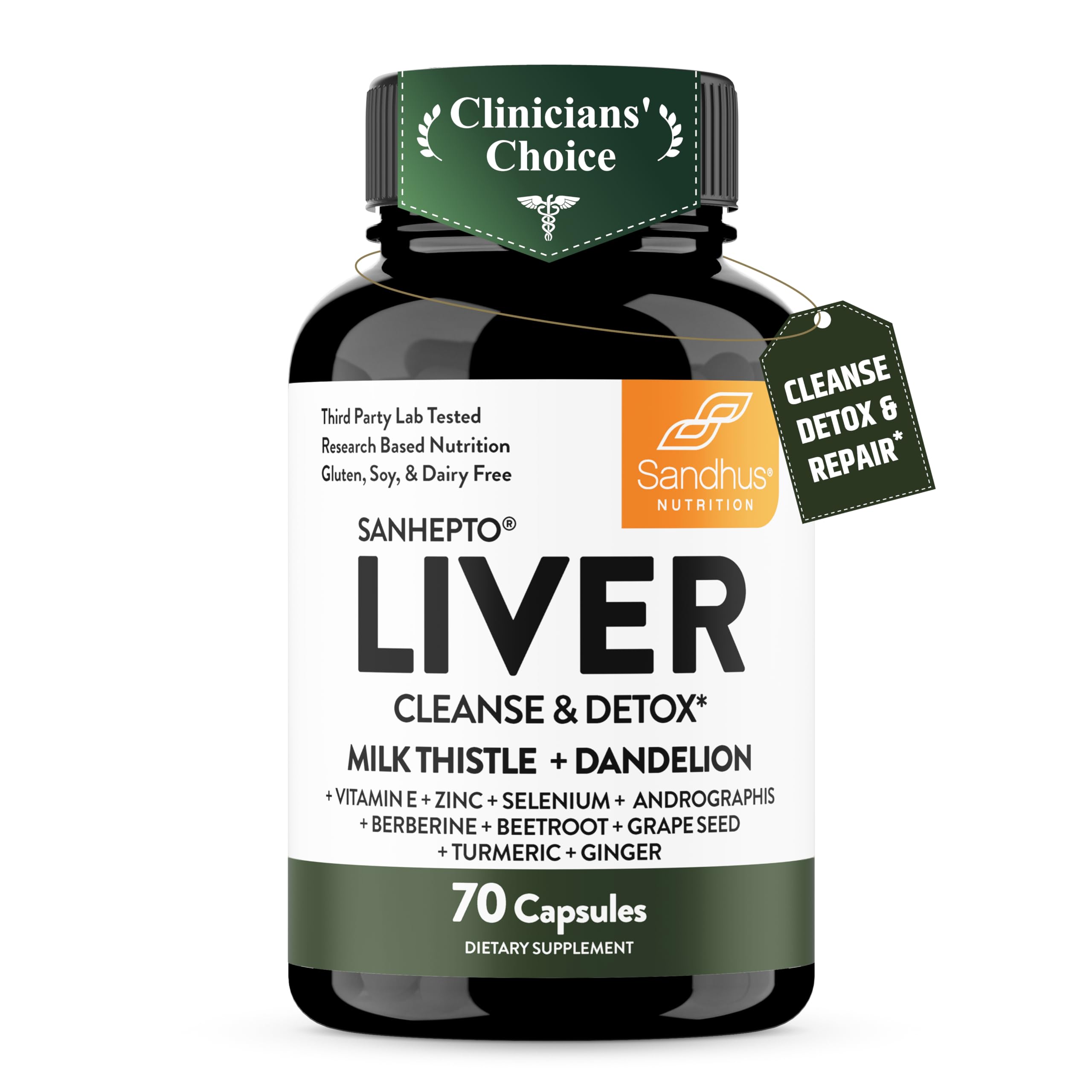 Sandhu's Liver Cleanse Detox & Repair Support Capsules - weight loss | Mubboo