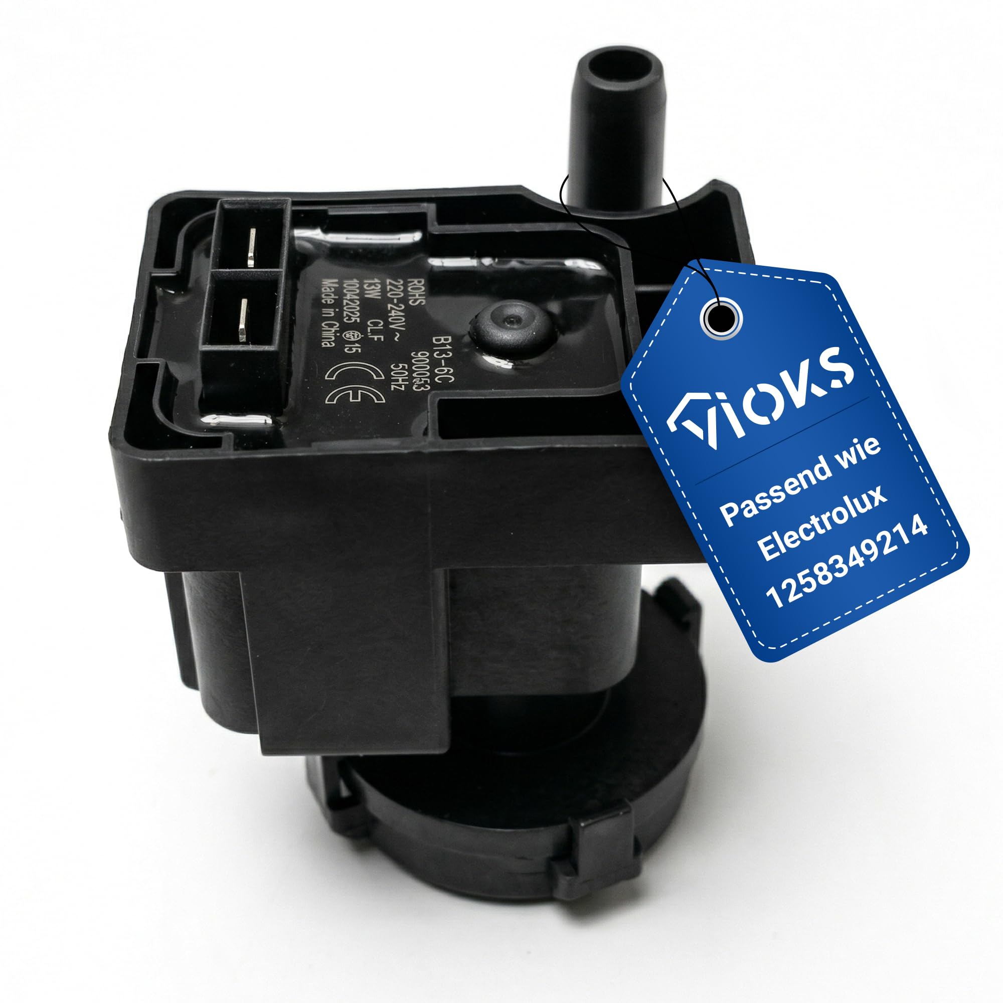 VIOKS Kondenswasserpumpe 5W Trockner Ersatz für AEG Electrоlux 1258349214 | Kondenswasser Pumpe Hebepumpe Kondensatpumpe, Kondenstrockner Wäschetrockner Wärmepumpentrockner Lavatherm