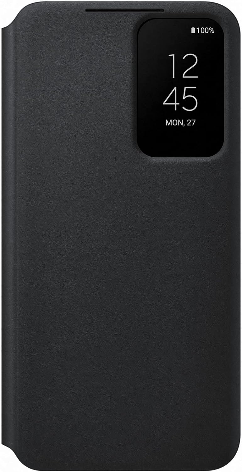 Samsung Official S22 Smart Clear View Cover Black