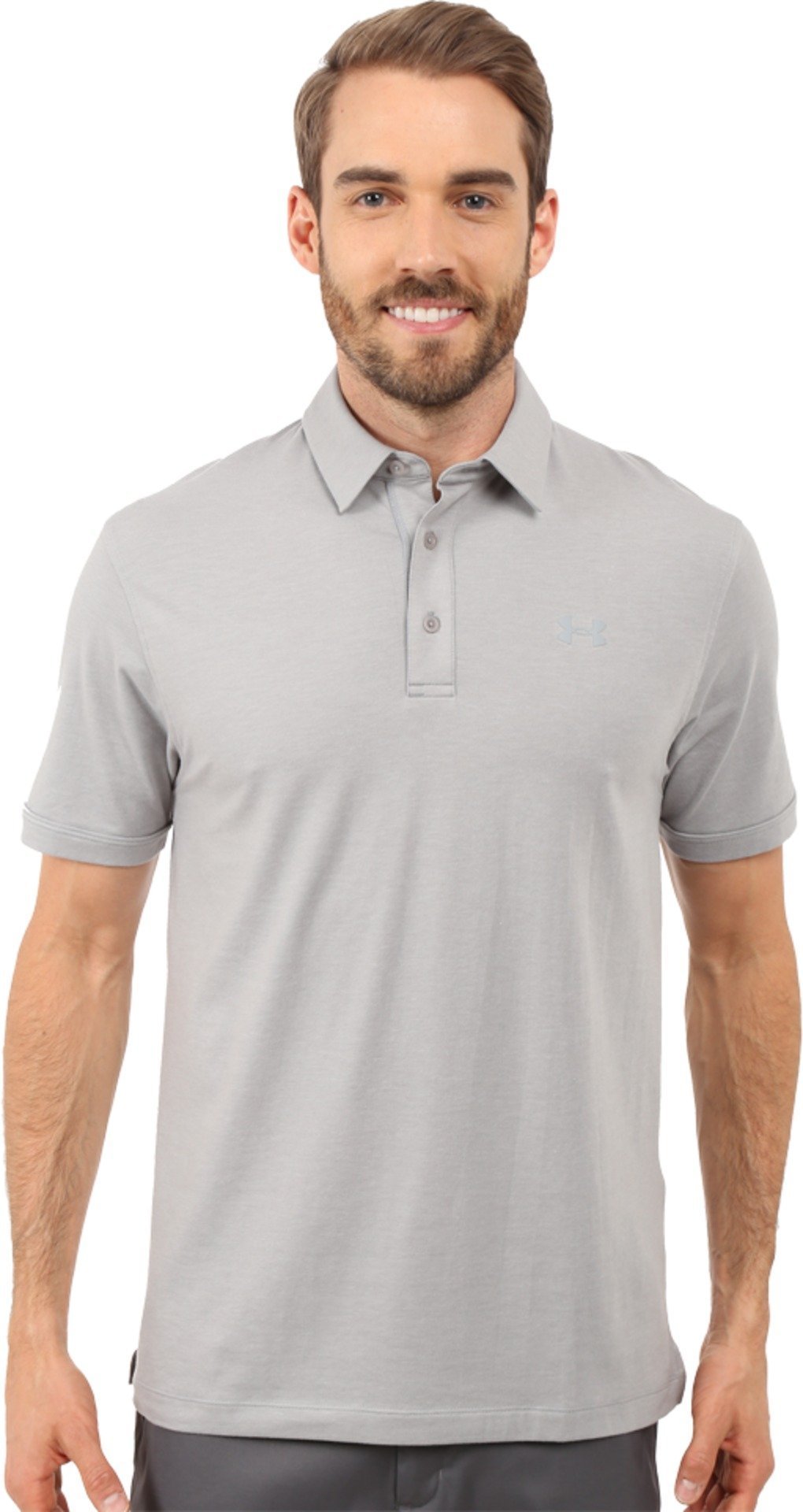 Under Armour Charged Cotton Scramble Polo Maglietta A Maniche Corte Uomo (Pacco da 1)