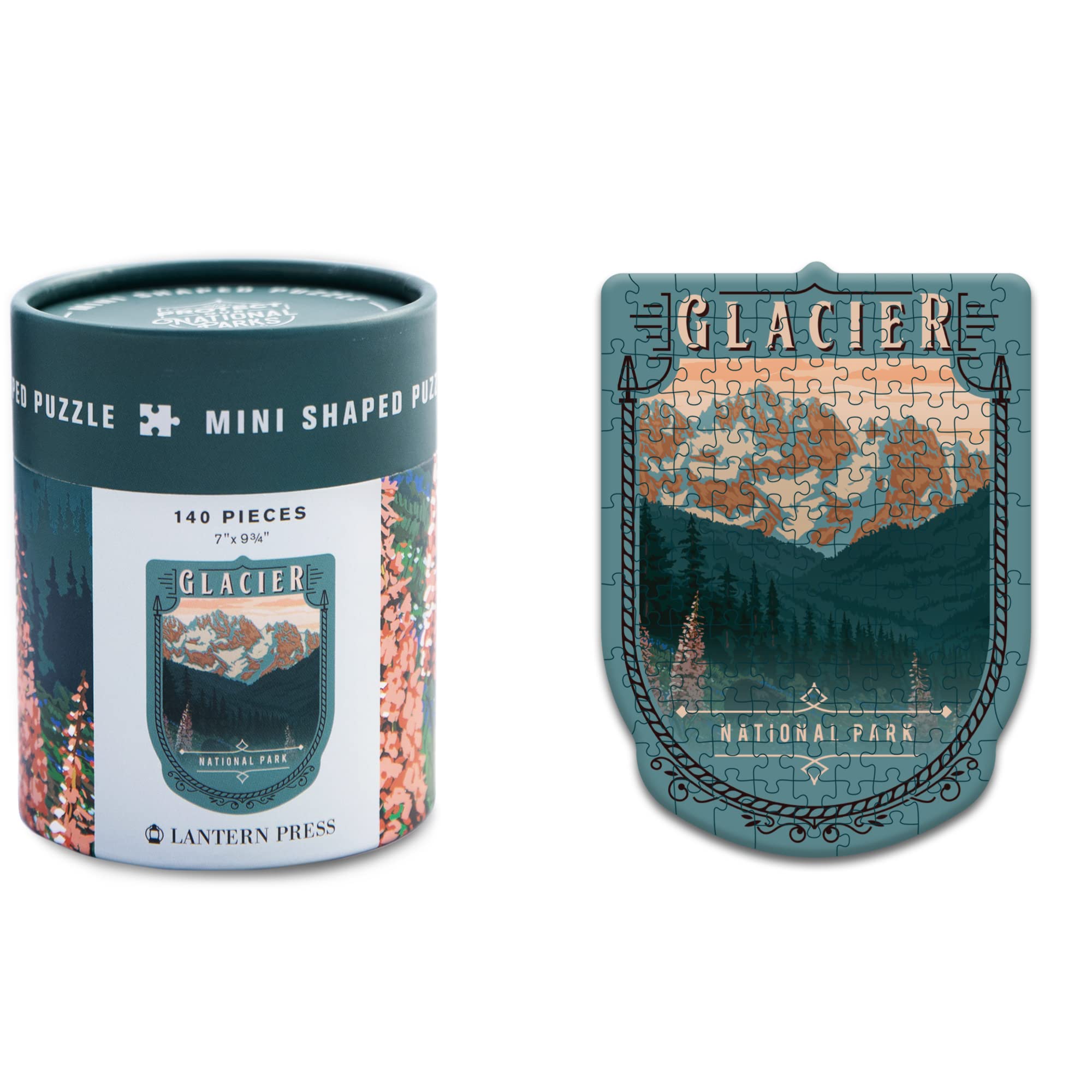 ✳【513】チャングンソク　NATURE REPUBLIC　卓上ミニパネル Amazon.com: Glacier - Mini Puzzle, Protect Our National Parks