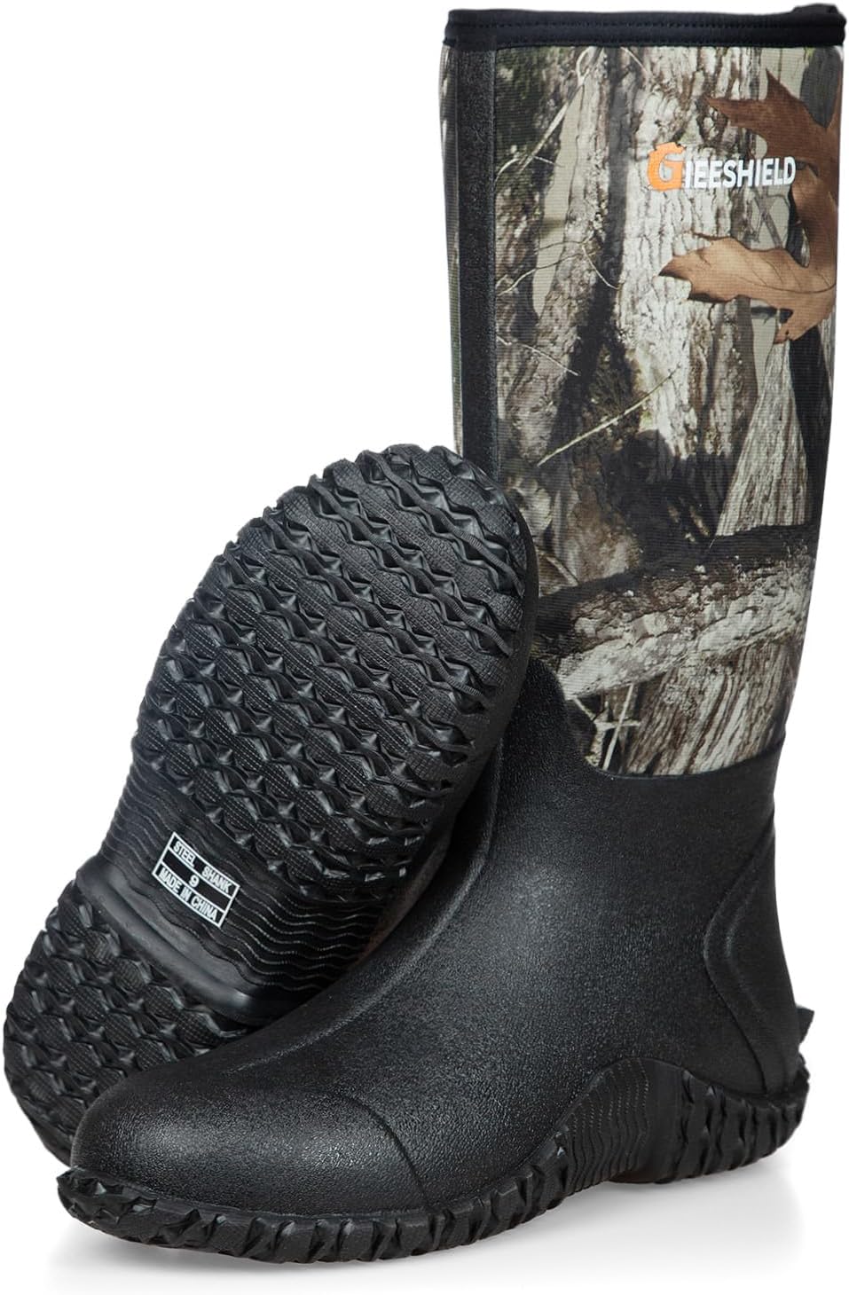 Rubber Boots Men Waterproof - Insulated Neoprene Comfort