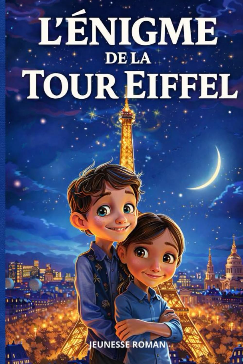 Livre pour enfants de 8 ans à 12 ans: L’énigme de la Tour Eiffel est une aventure illustrée passionnante, remplie d’énigmes, d’action et de secrets, ... en s’amusant. (Les Secrets du Patrimoine)