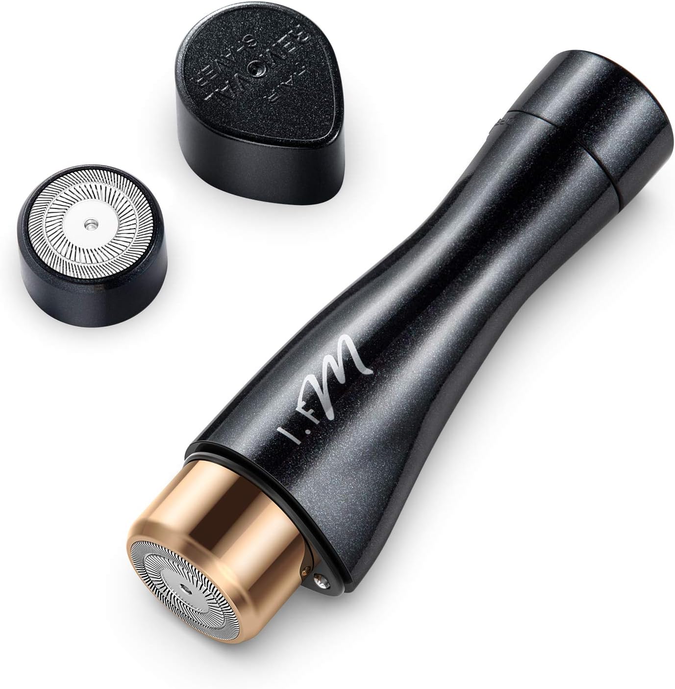 Hair Removal for Women, I.FM Hair Remover, Waterproof Painless Facial Hair Removal, with Build-in LED Light, Battery Powered