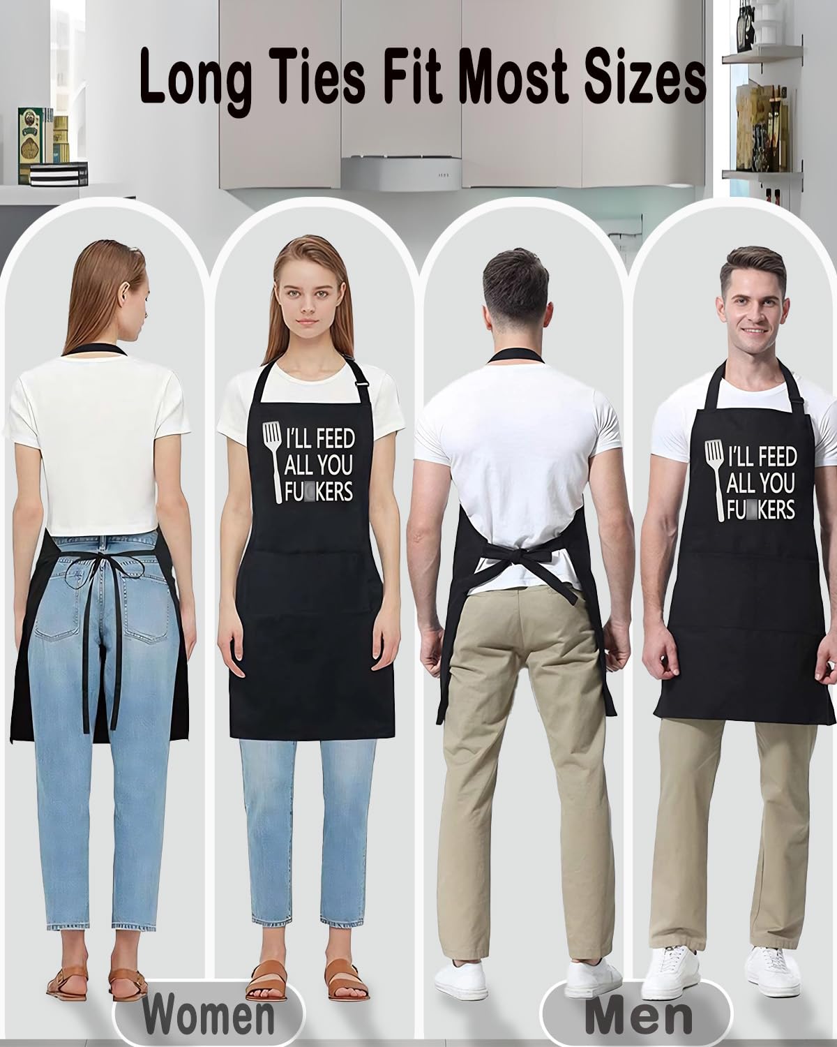 Divertidos delantales de cocina para hombres y mujeres, regalos divertidos para hombres, regalos divertidos para hombres, regalos del día del padre, regalos de cumpleaños para papá, padrastro,