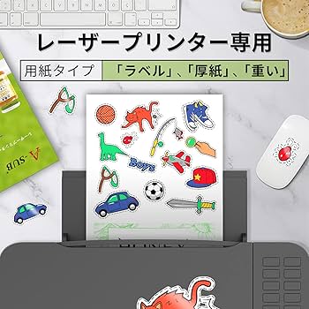 Amazon.co.jp: A-SUB ラベルシール 光沢 レーザー専用ラベル 防水
