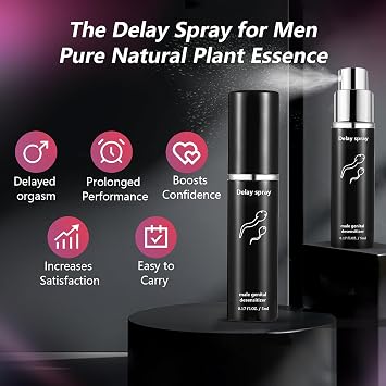Men's Intimate Massage Oil Desensitising Spray – Enhancing Men's Bedroom Performance