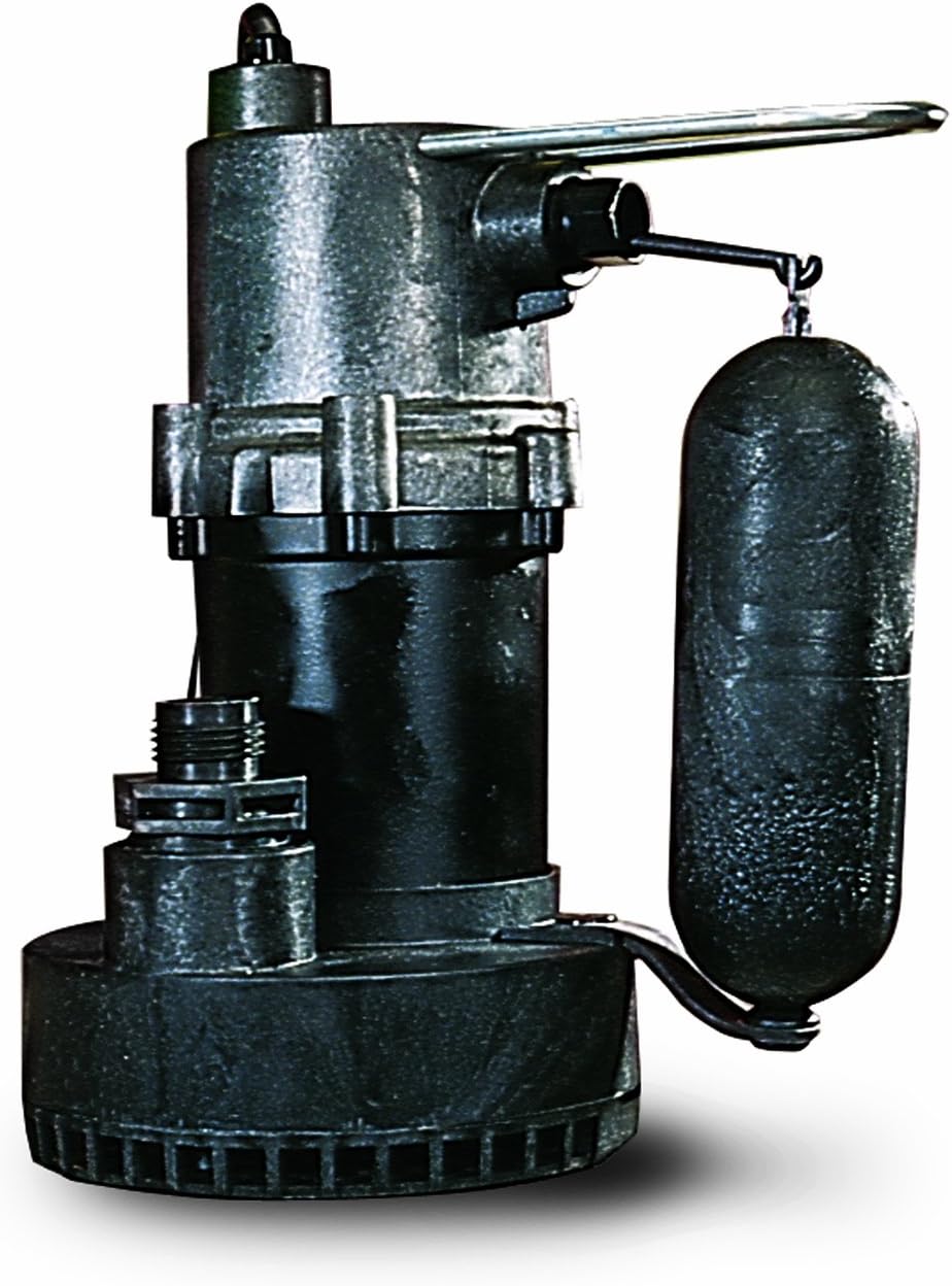 Little Giant 505700 5.5 ASP Submersible Sump Pump, 10, Steel Little Giant 505700 5.5 ASP Submersible Sump Pump, 10, Steel