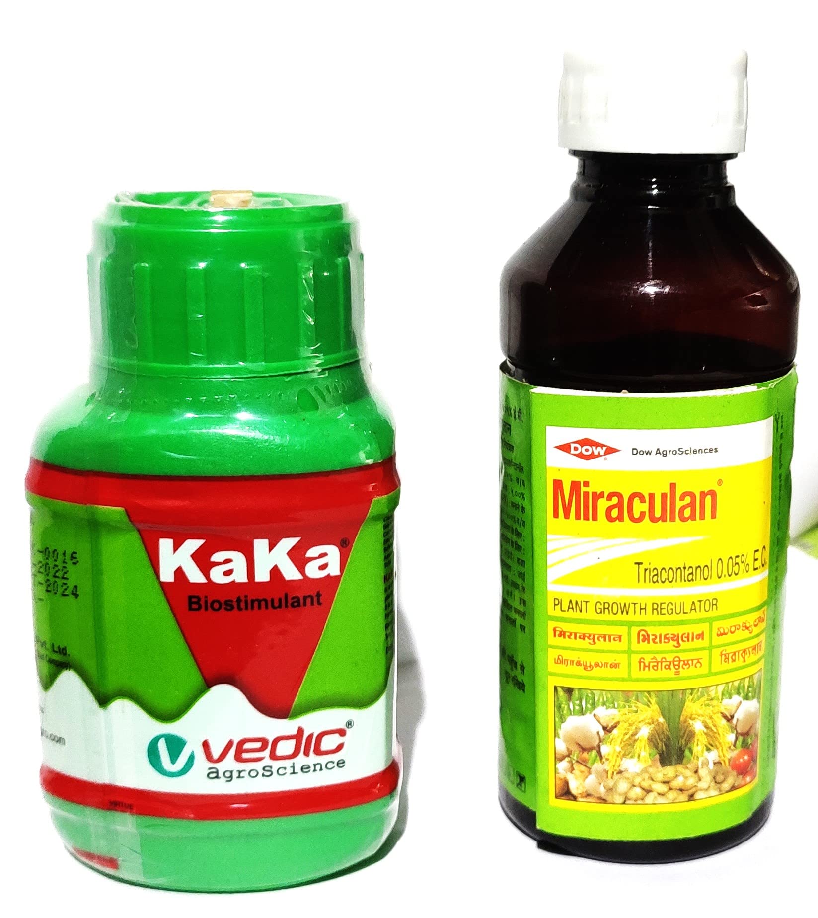 Vedic Agro Science Pvt.Ltd. Science Extract Organic Fertilizer For All Plants All Purpose Indoor & Outdoor Plants Growth, Flowering & Fruiting Kaka 100Ml+Miraculan 100Ml (200 Ml_Multi), Liquid (B0BVM2HN84) Amazon Price History, Amazon Price Tracker