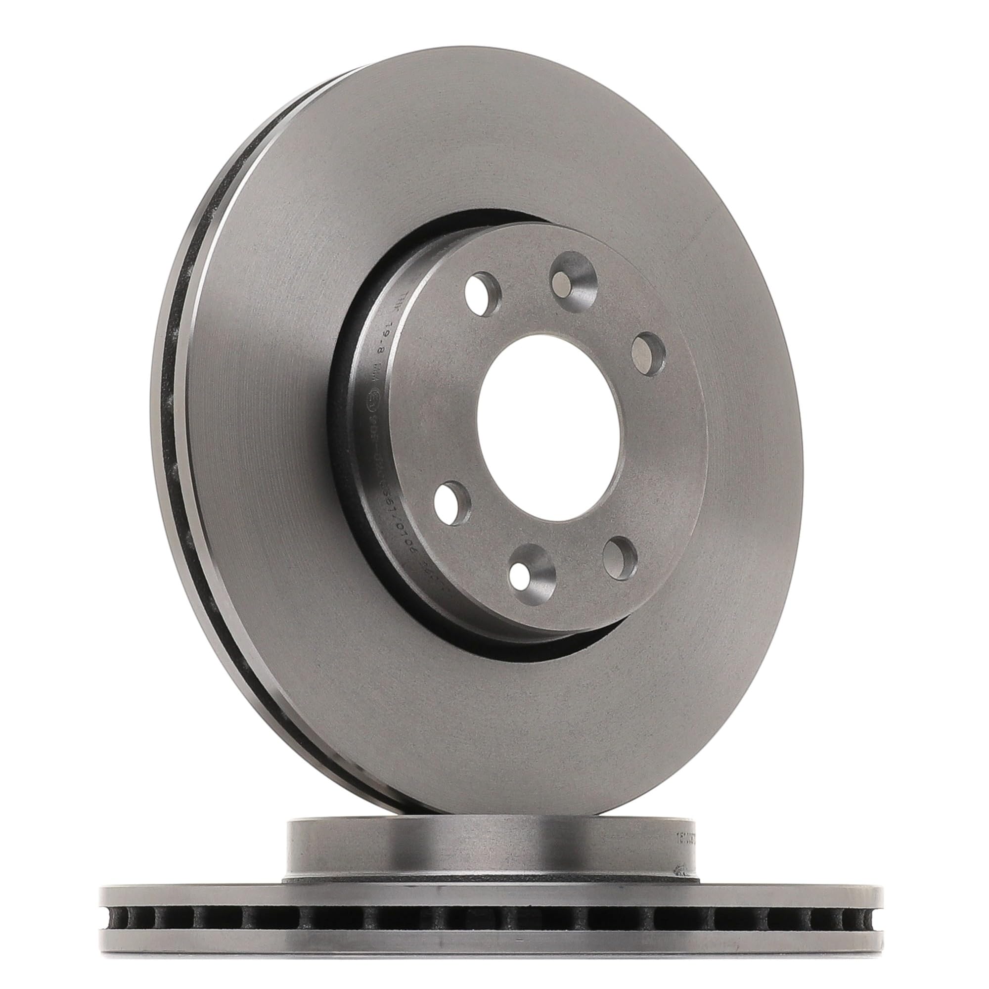 RIDEX 82B0079 2x Disque de frein Avant sans vis/boulons Compatible avec RENAULT Clio 3 3/5 portes BR0/1, CR0/1