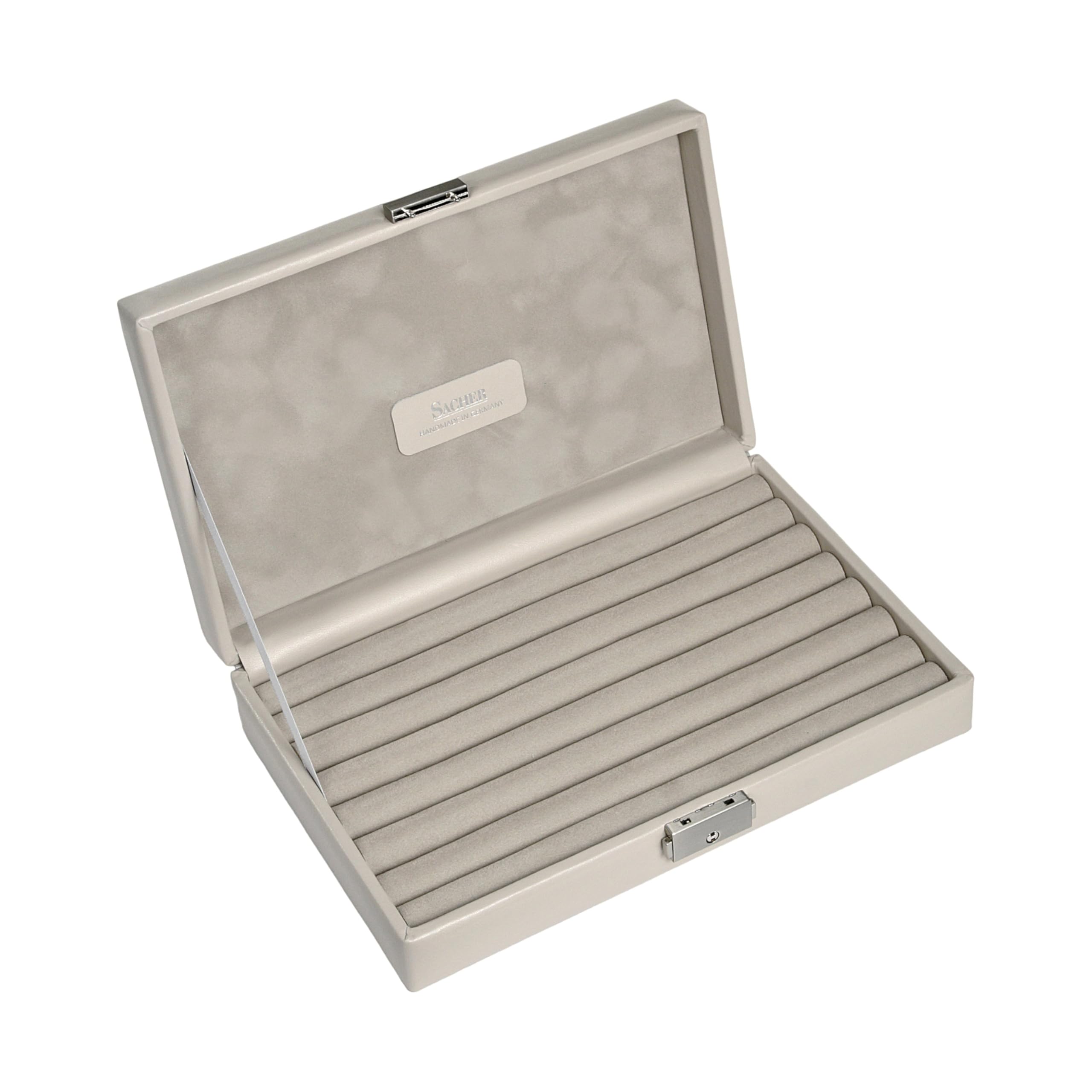 SACHER Estuche para anillos elegance/arena (piel de vacuno)