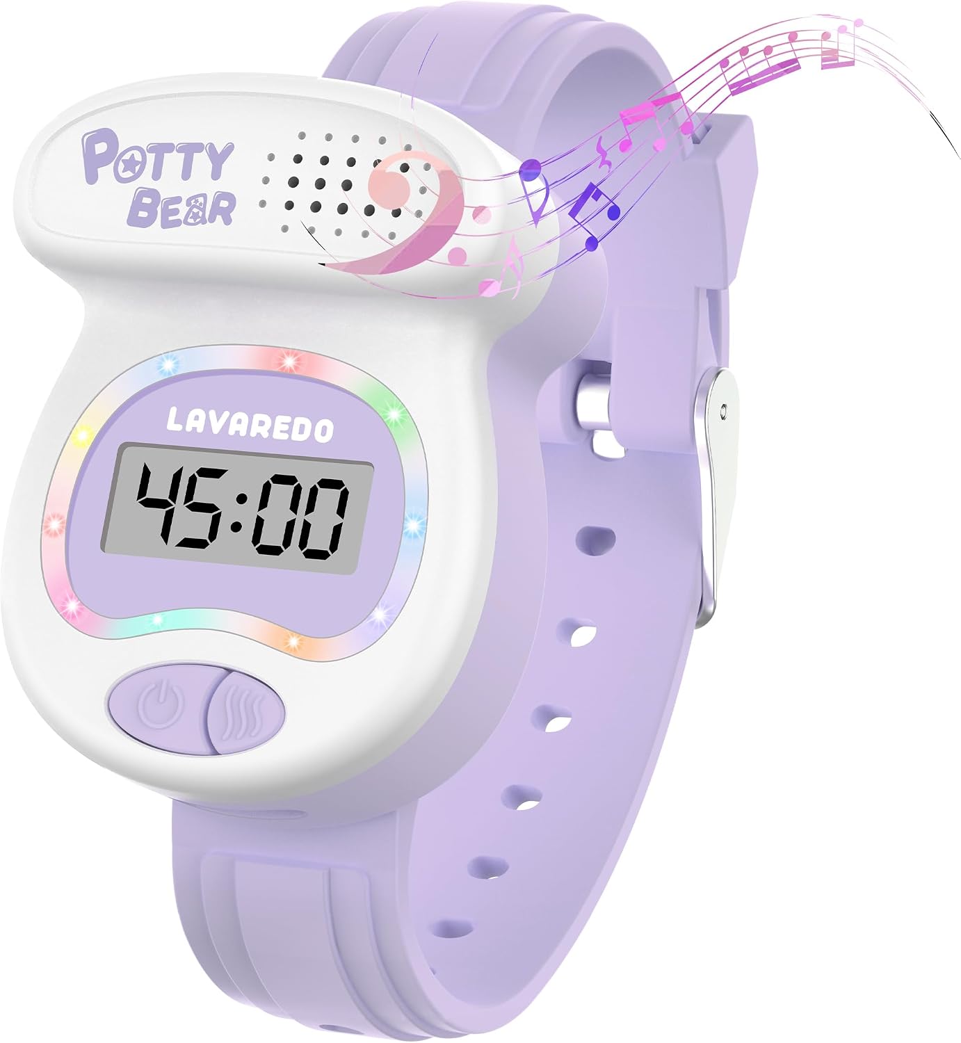 BEN NEVIS NN Potty Training Watch, Potty Timer Toilet Shape and LED Colorful Lights, Toddler Toilet Training Aid, Remind Toddler to Go to The Toilet, Best Gift for Toddlers