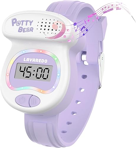 NN BEN NEVIS Reloj de entrenamiento para ir al baño, temporizador para ir al baño y luces LED coloridas, ayuda para entrenamiento de inodoro para