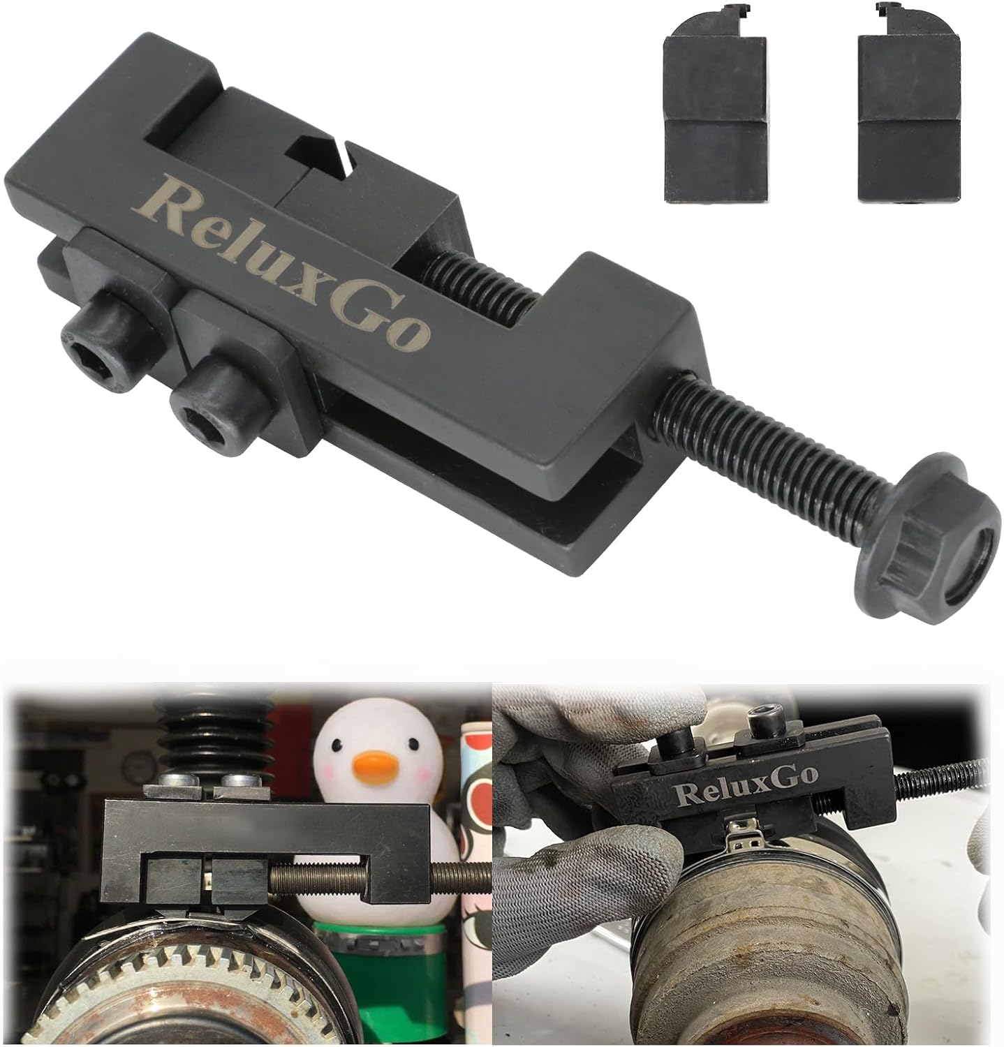 ReluxGo CV Boot Clamp Pliers, Upgraded Earless Clamp Tool