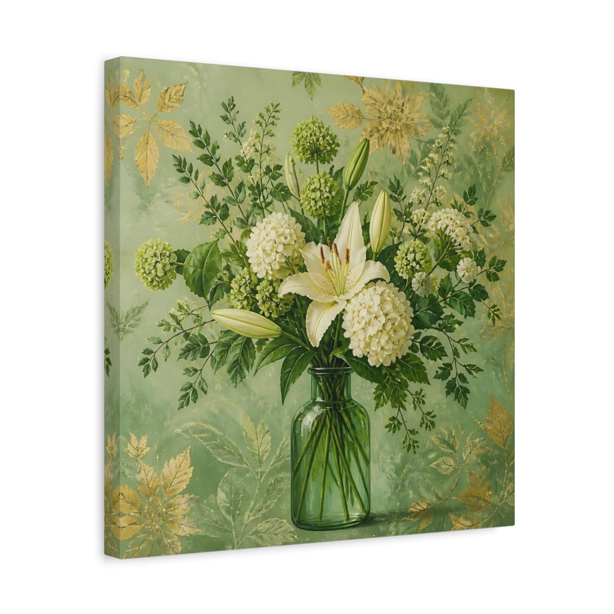Tableau fleurs fraîches impression sur toile pour déco salon chic - 8