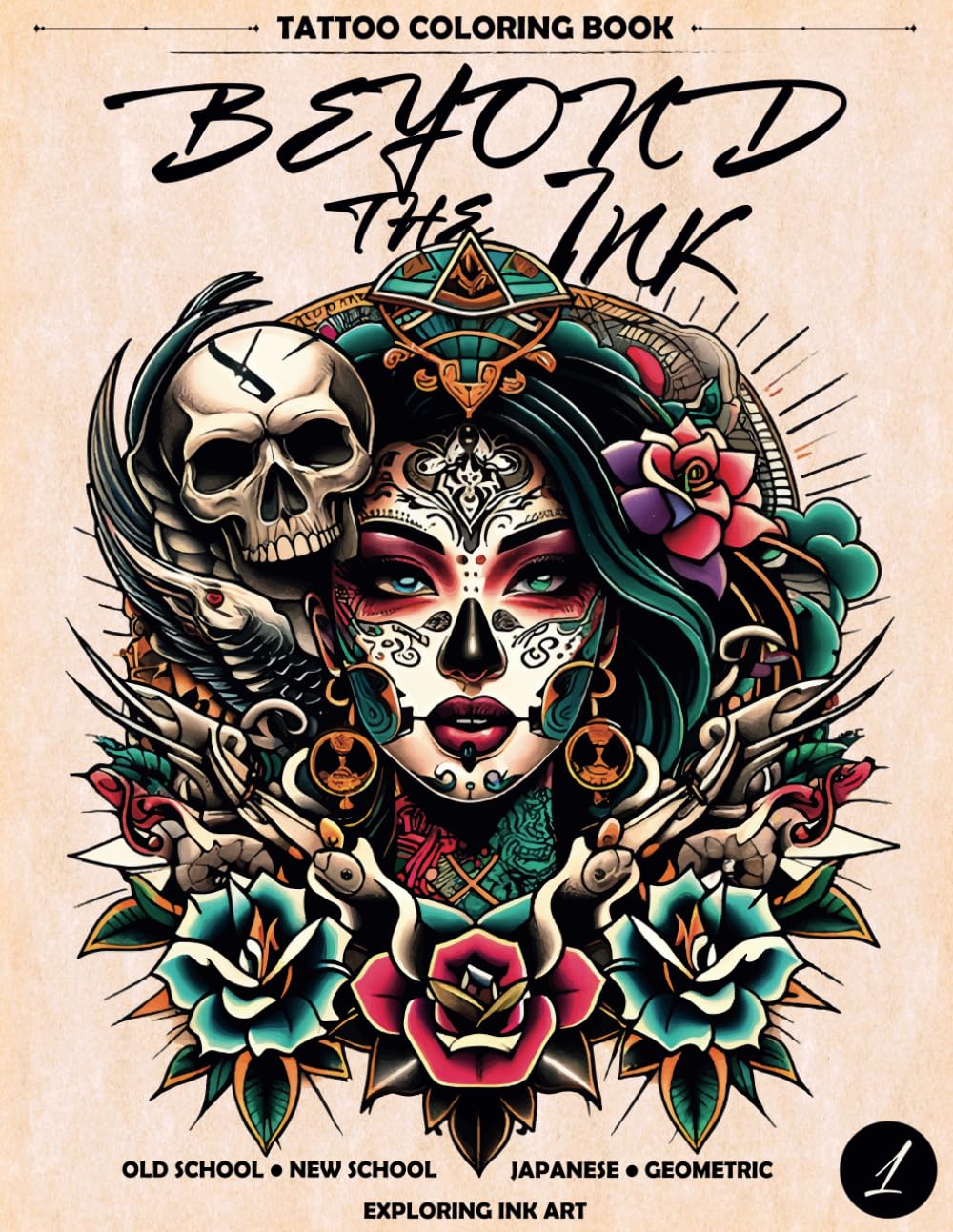 Livre de coloriage tatouage pour adulte anti-stress et relaxation