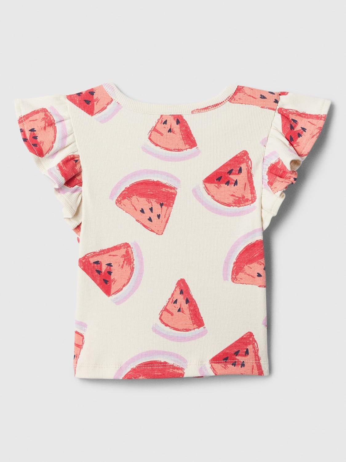 Gap Baby-Girls Ruffle Ribbed Tee - Image 2