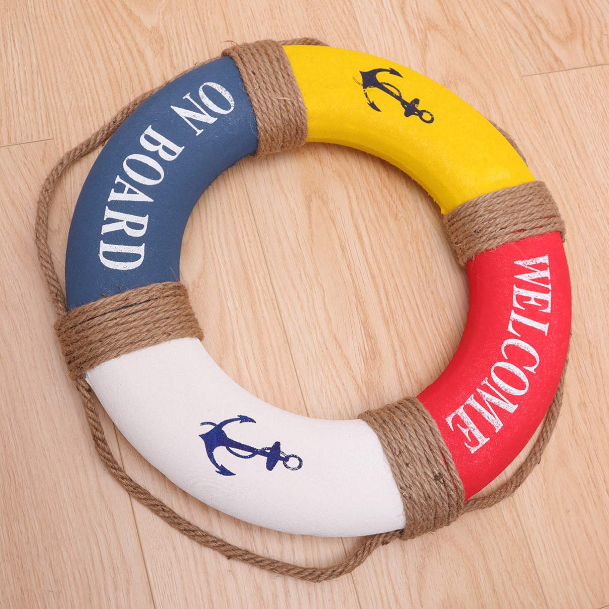 Decorazione Salvagente Stile Marino - 30cm Per Porta E Parete - Foto 9