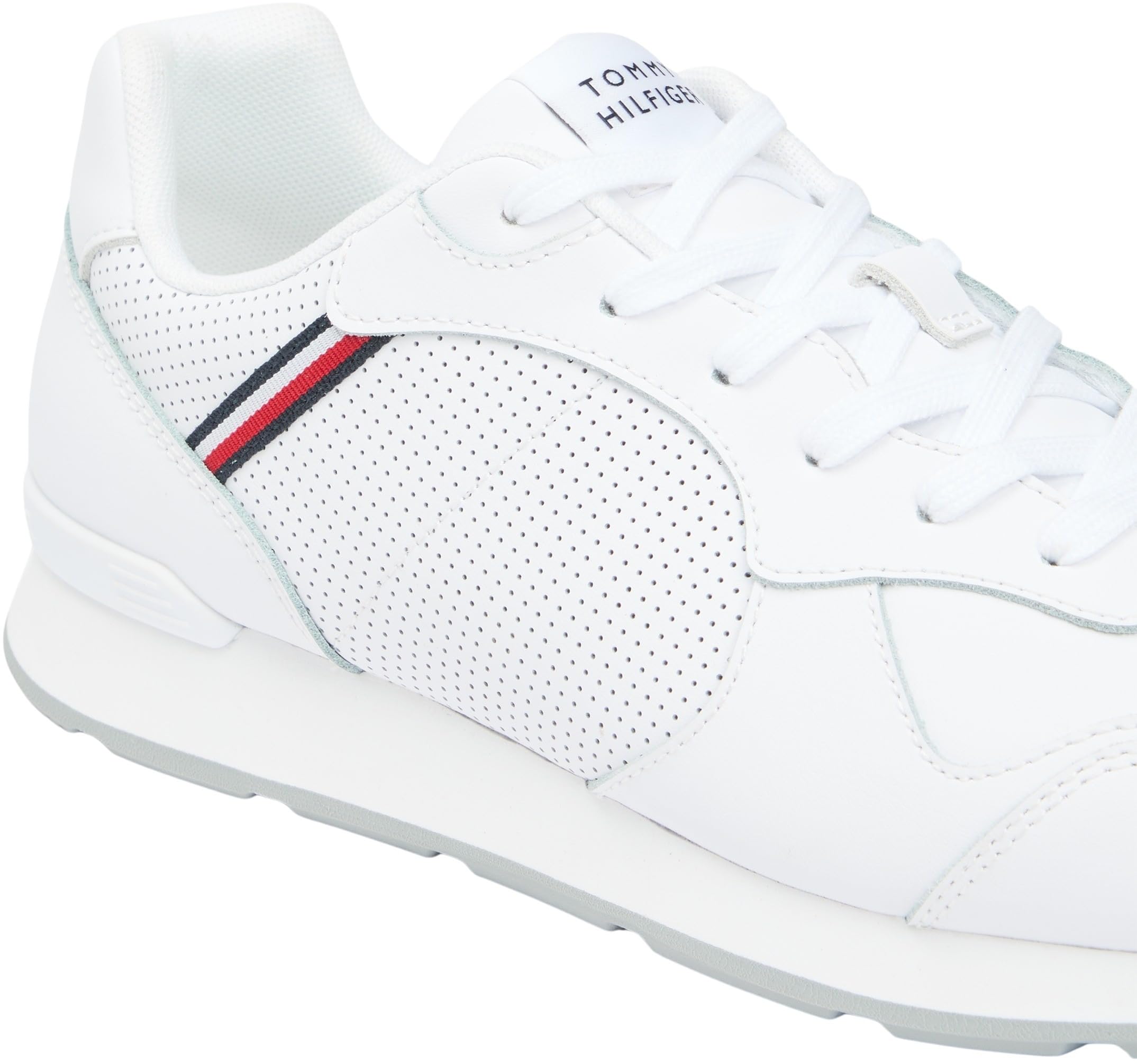 Tommy Hilfiger Herren Runner Icon Leather Fm0fm05740Low Top
