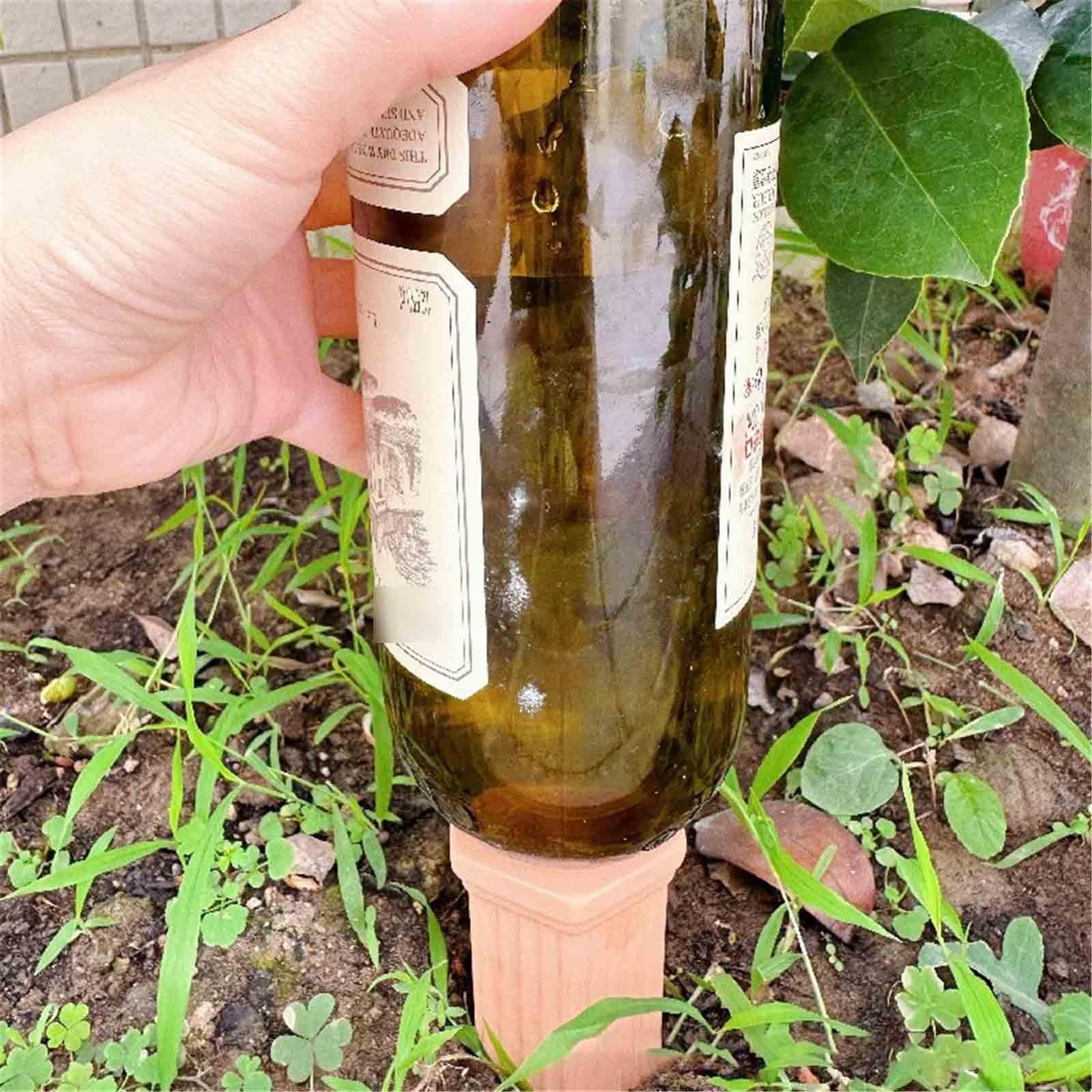 Tonkegel Bewässerung Passend Für Weinflaschen Bewässerungskugeln Gemüse Gartenarbeit Langsame Freisetzung Wasserspender Pflanzen Automatisch Pflege(10pcs,Gelb)