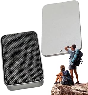Estufa de campamento, Estufa de camping portátil - Estufa de camping de acero inoxidable - Estufa sólida portátil, estufa de cocina, estufa de mochilero para emergencias, senderismo