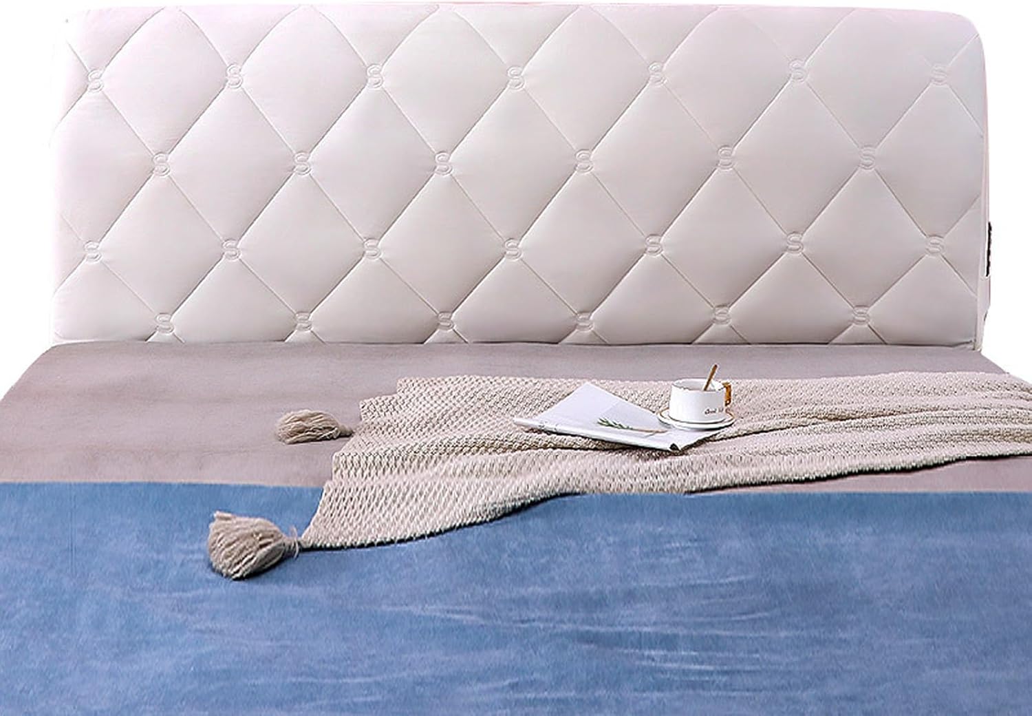 UYSELA Headboard Cover, Headboard Covers for King Size Bed, Headboard Protection Cover Slipcover, Stretch Dustproof Protector Cover
