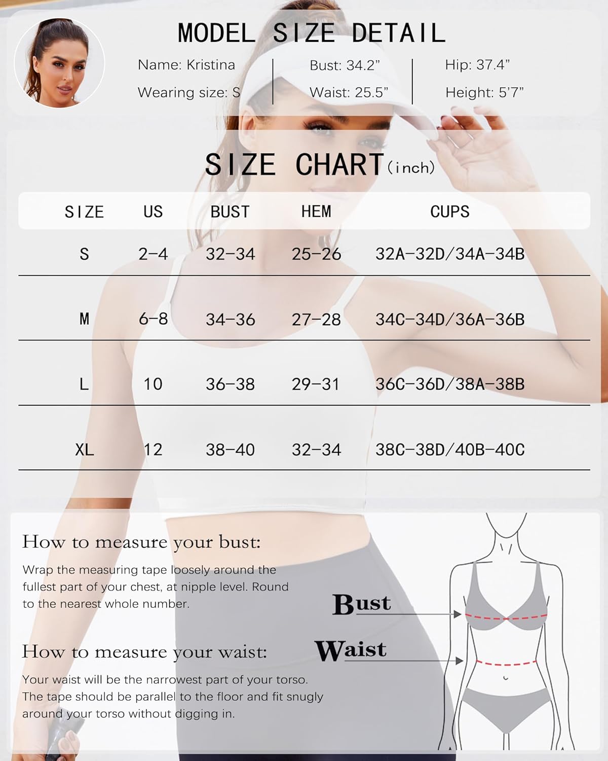 Strappy Sports Bras for Women High Support Open Back Workout Tops Longline Tank Top with Built in Bra Yoga Crop Bras - Image 5