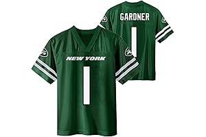 NFL Toddlers' Team Color Name and Number Jersey for the NY Jets