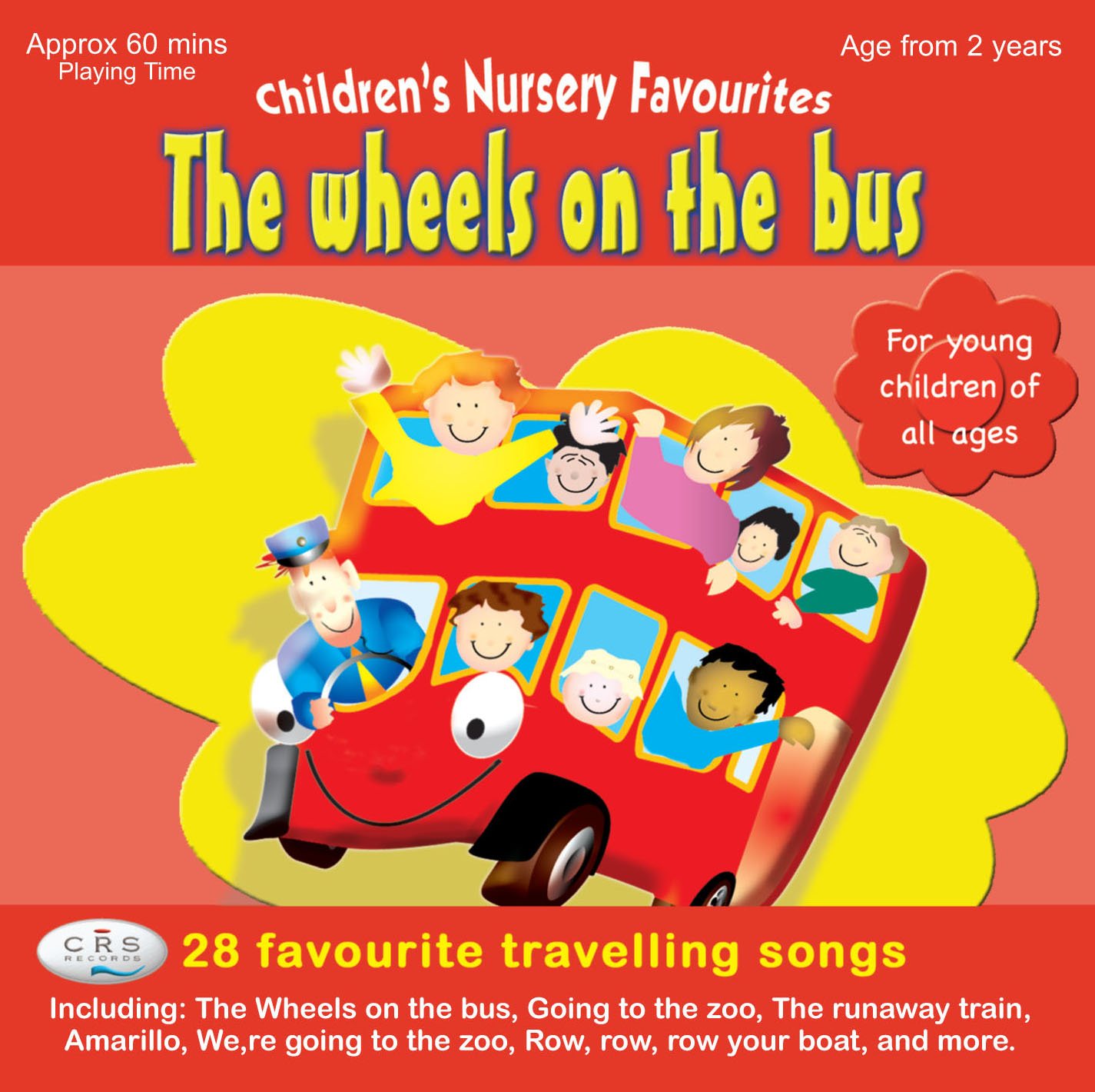 The Wheels on the Bus - Kids favourite travelling songs