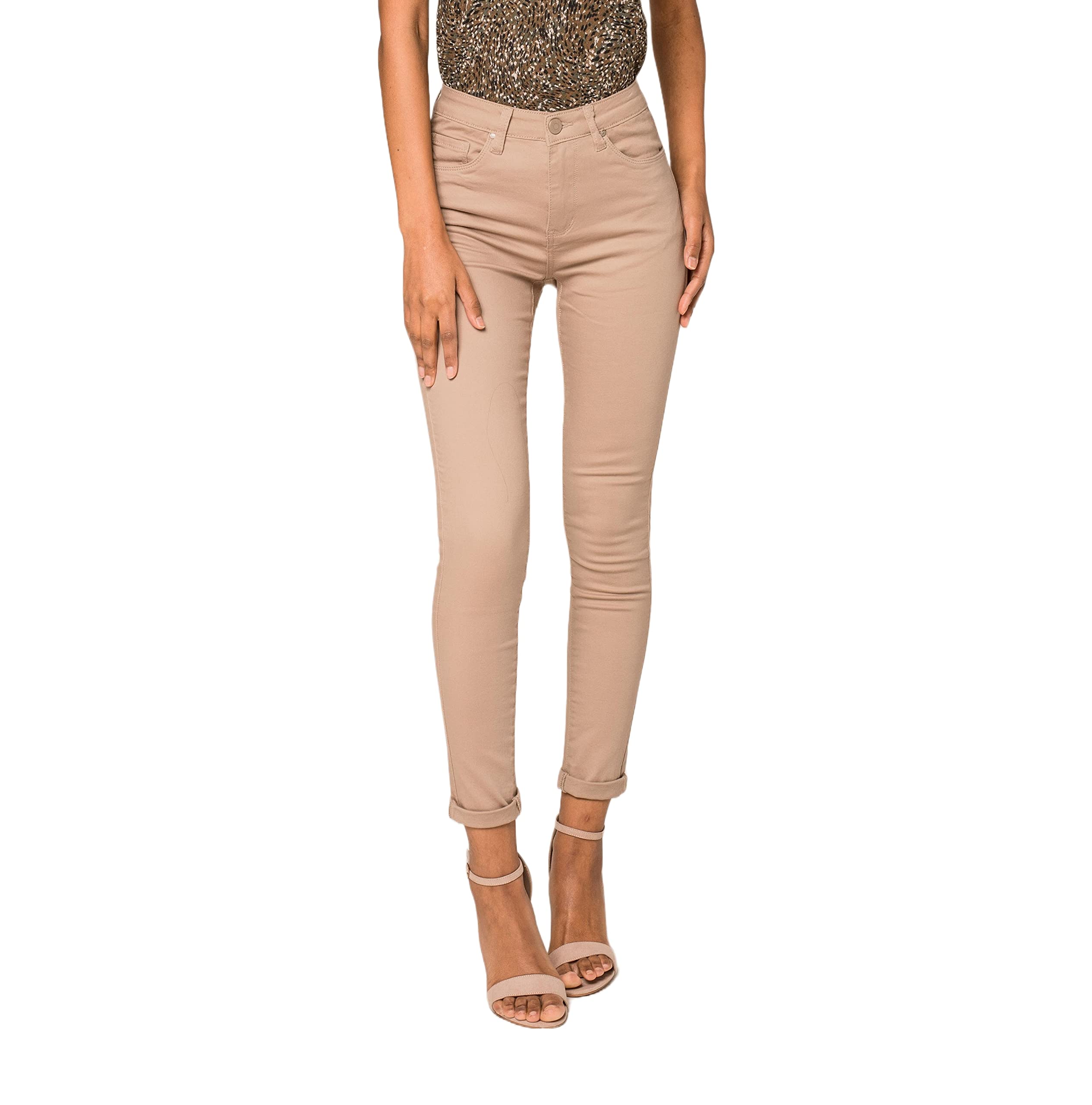 Nina Carter Q1897 Damen Bootcut Jeans HIGH Waist Stretchjean