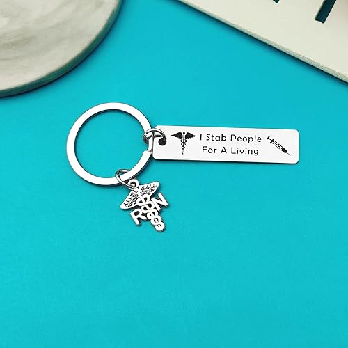 Miniatura 3 de Xiahuyu Nurse Gifts Keychain Nurse Appreciation Gifts Nurses Day Graduation Christmas Birthday Gift Thank You Gifts for Nurse