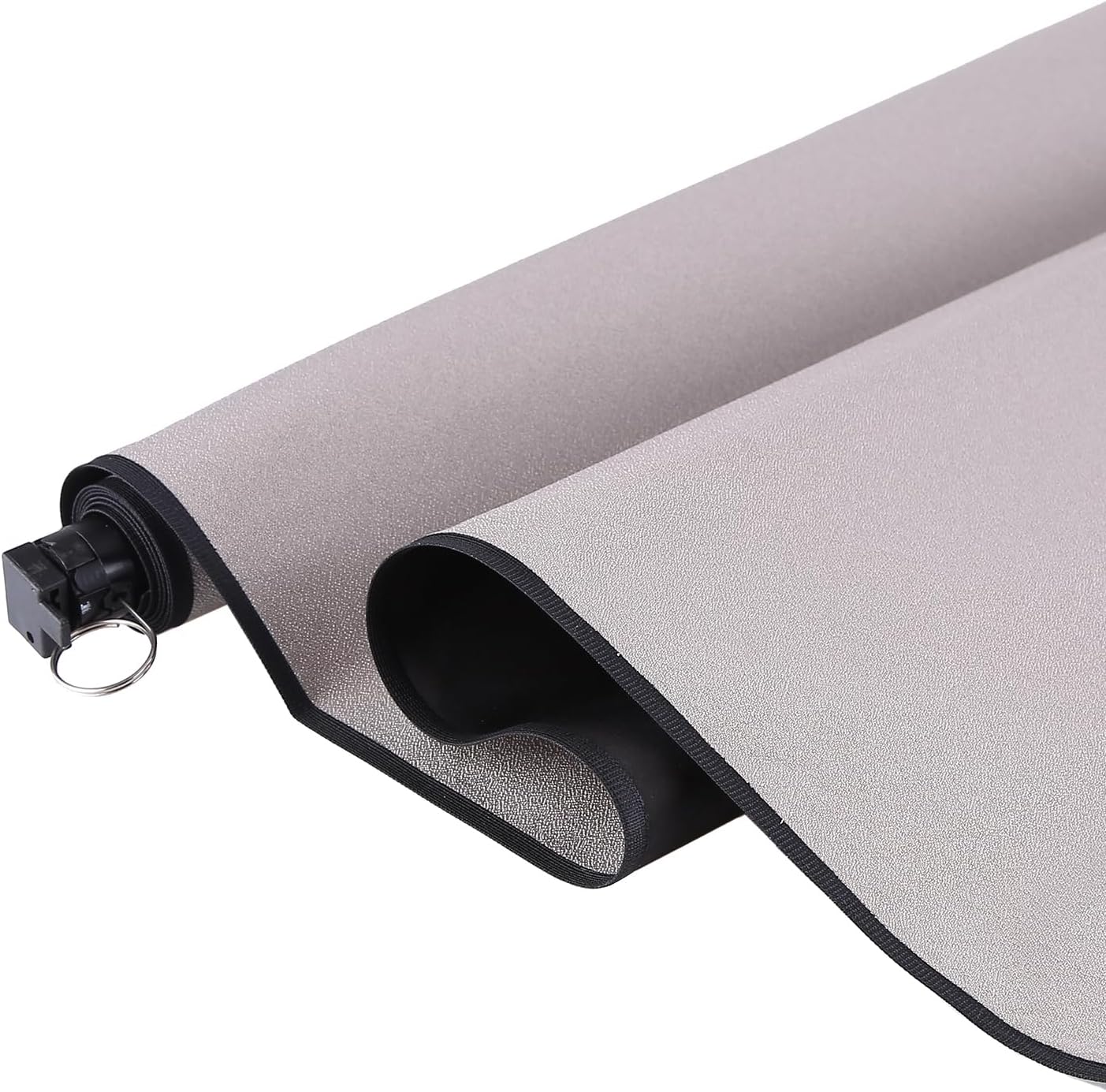 25964410 Sunroof Sun Roof Curtain Shade Cover Compatible for Cadillac SRX 2010-2018 Panoramic Sunshade Roller Shutter with 2 Clips Gray 19207926 19207927 25964409