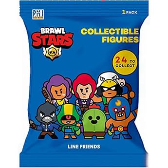 P.M.I. Brawl Stars Blindbag Collectible Figure - 1 Pack S1 Random BRW2005