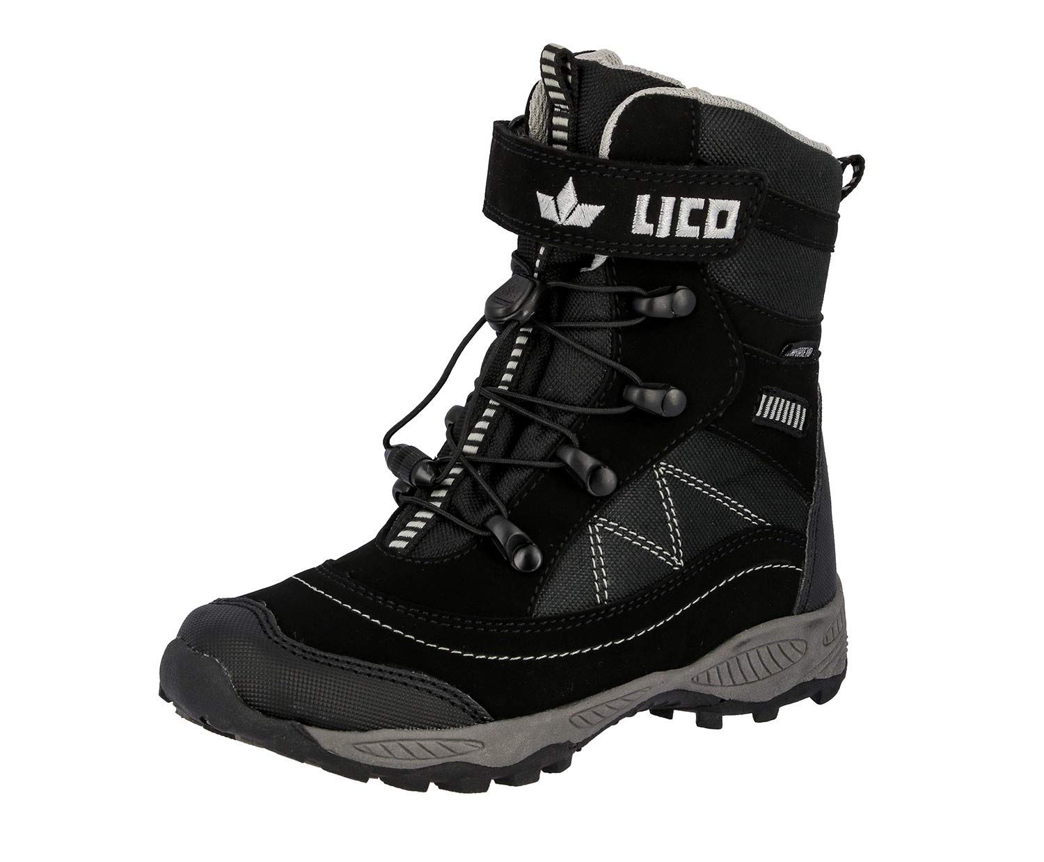 Lico Unisex Children's Sundsvall Vs Snow Boots Black Size: 3 UK