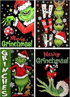 Christmas Diamond Painting, Diamond Painting Kits, 5d Diamond Art Kits, Full Drill Diamond Dots Paintings for Beginners, Christmas Diamond Painting Kits for Home Wall Decor