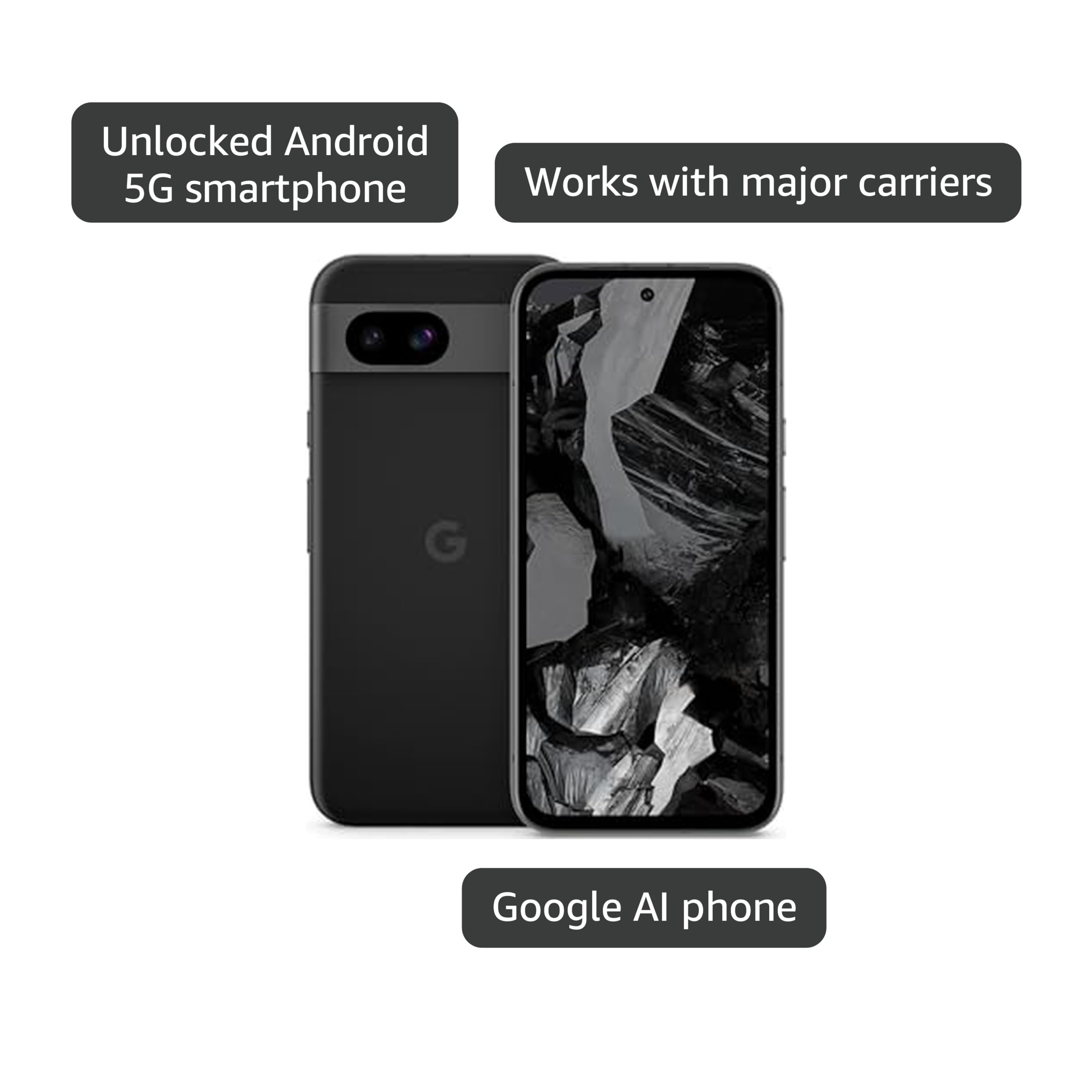 Amazon.com: Google Pixel 8a - 解鎖Android 手機,附Google AI、進階