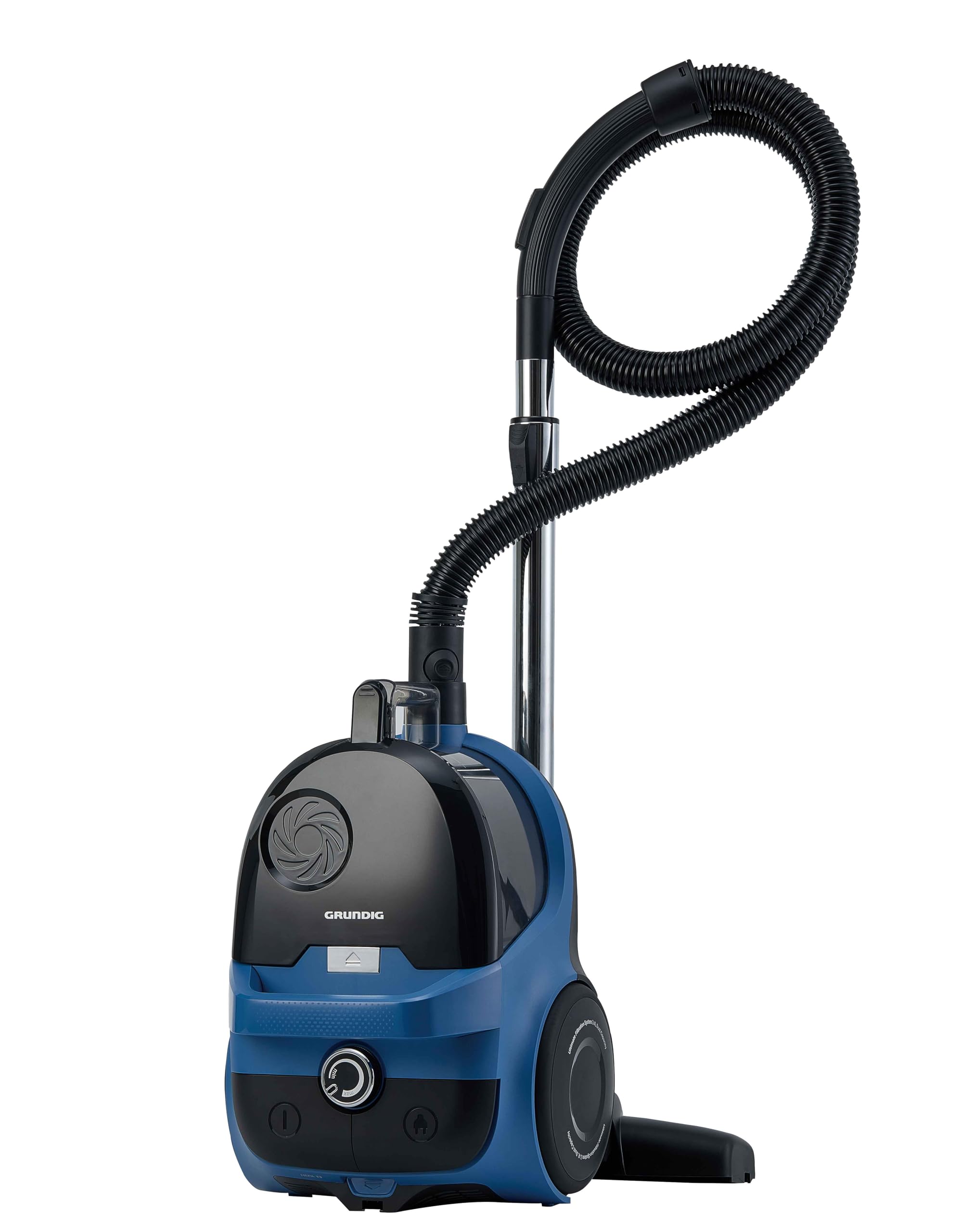 Grundig VCC 6570 Aspirador de Suelo Azul/Negro, 890 W, 3,4 litros