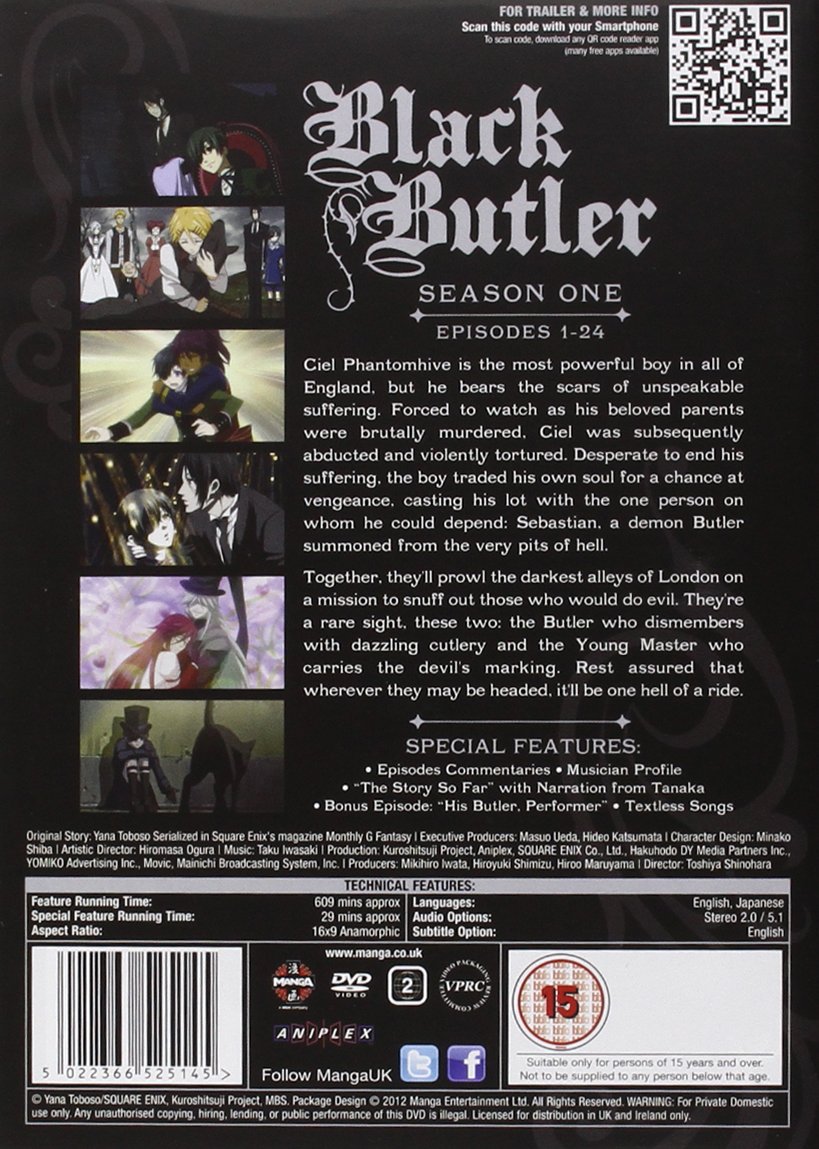 Black Butler Complete Series Box Set