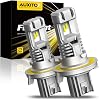AUXITO H139008 light Bulbs, 600% Brightness, 6500K Cool White, Plug and Play Fog Light Halogen Replacement, Pack of 2