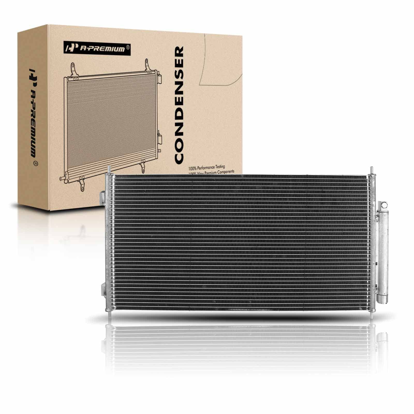 A-Premium Air Conditioning A/C Condenser Compatible with Nissan Sentra 2007-2012, 2.0L 2.5L, Replaces# 92100ZE80A