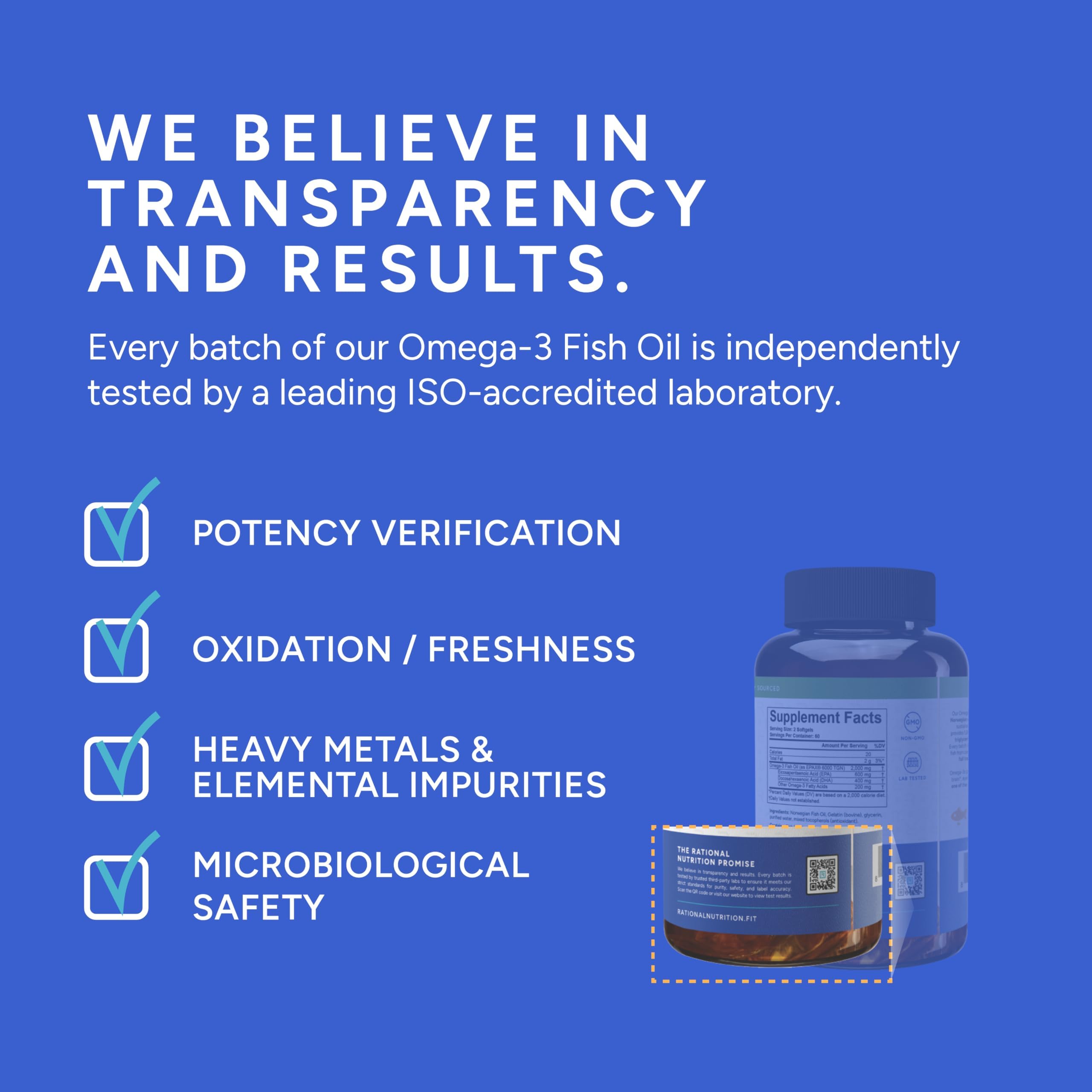 EPAX® Norwegian Omega-3 Fish Oil, IFOS Certified - 1000mg EPA & DHA, rTG Triglyceride Form, Third-Party Tested, No Fishy Burps - Heart, Brain & Joint Support - 120 Softgels — Amazon image 8