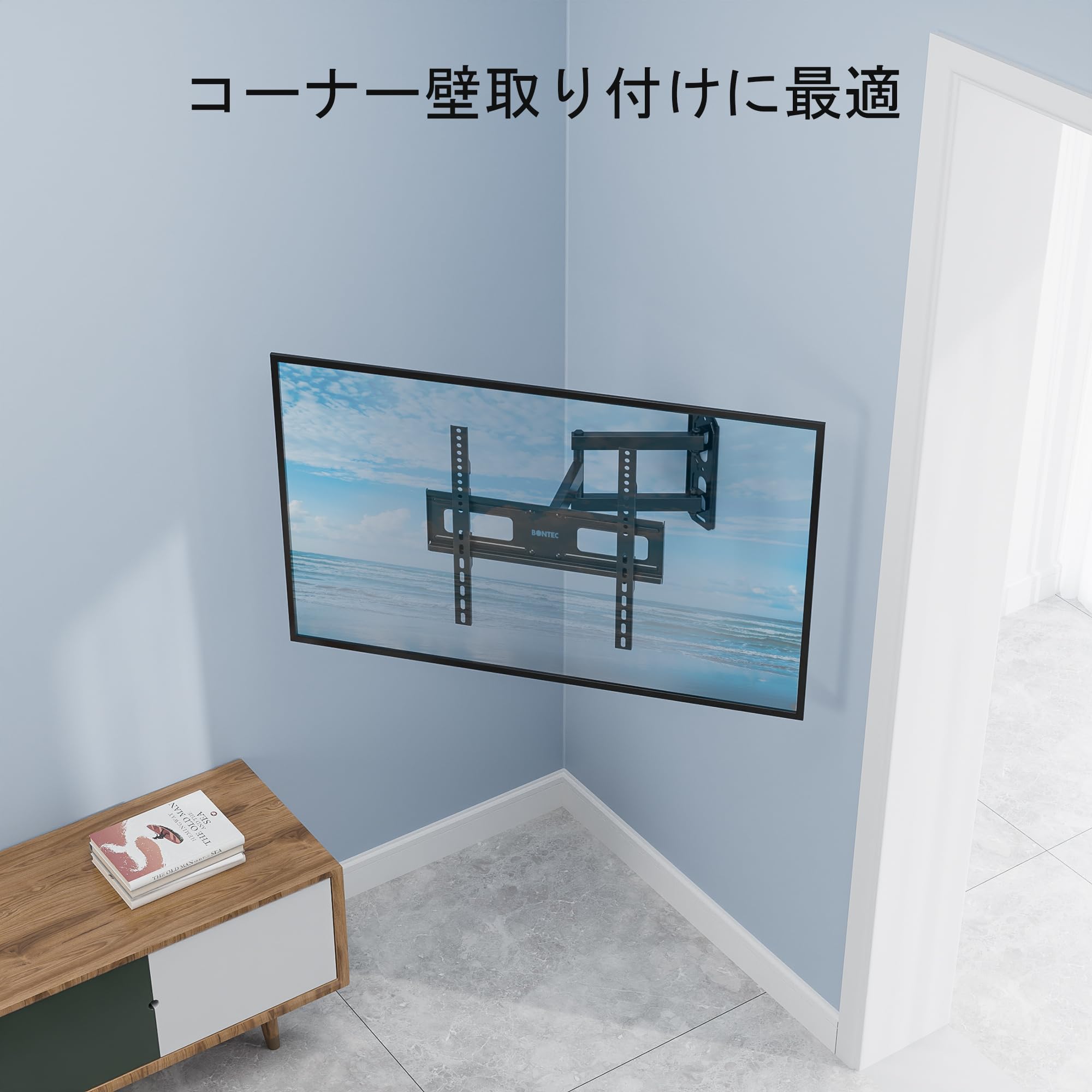 Amazon | 1homefurnit 壁掛けテレビ金具 26-60インチ対応 最大VESA
