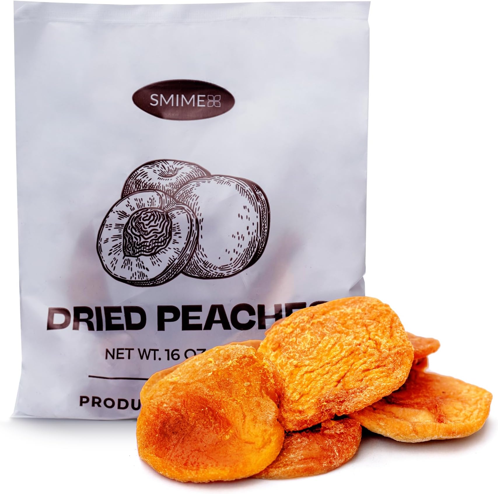 Premium Dried Peaches from Armenia, 1 Lb