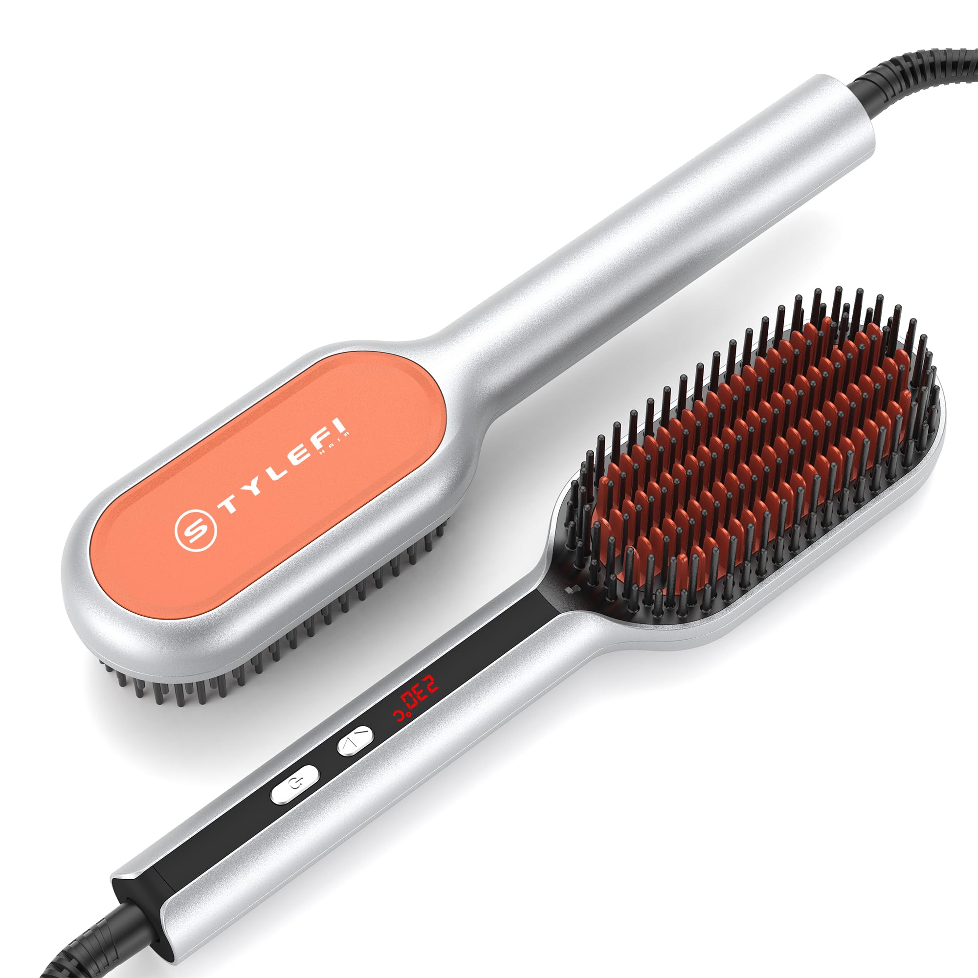 Amazon.com : StyleFi Ionic Hair Straightener Brush, 20s MCH Fast