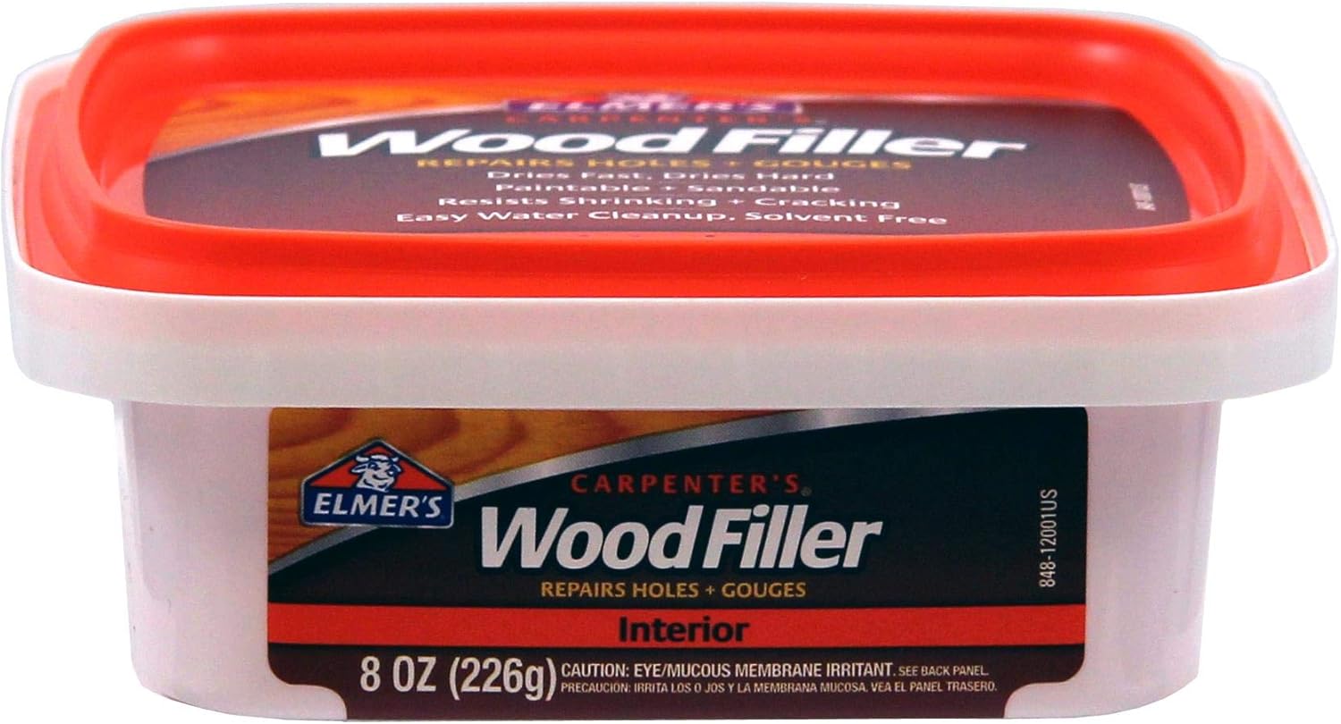 ELMERS Carpenter's Wood Filler 1/2-Pint (E848D12)
