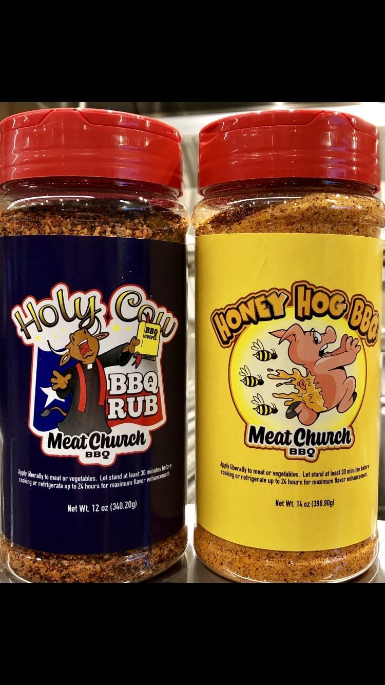 Meat Church Holy Cow & Honey Hog BBQ Rub 2 Pack Amazon.ca Grocery
