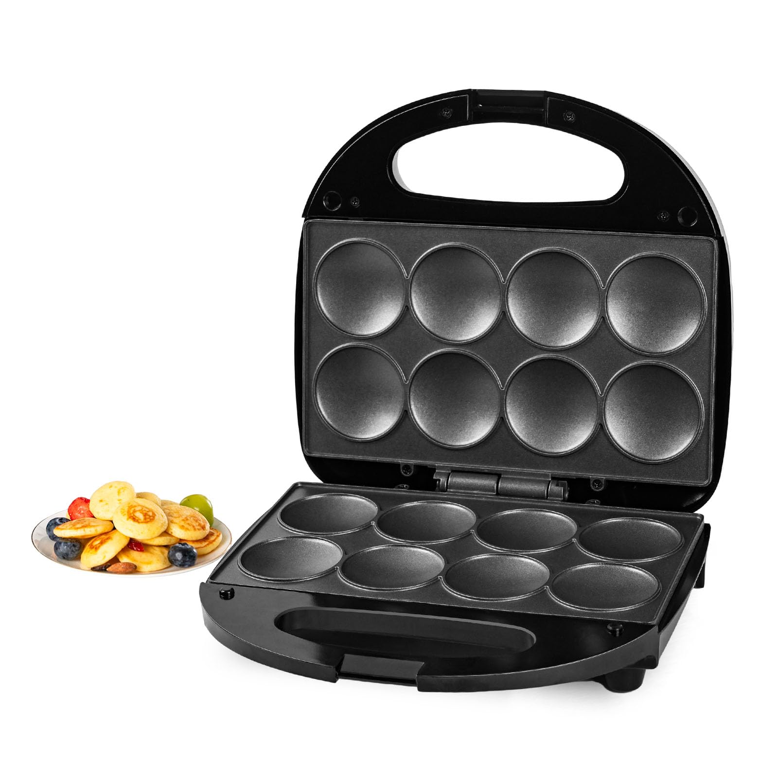 BUBEHYMY Pancake Maker, Mini Pancake Maker, Small Nonstick Pancake Maker with Quick Heating, 8 Pancake Maker, Electric Pancake Maker, Ót