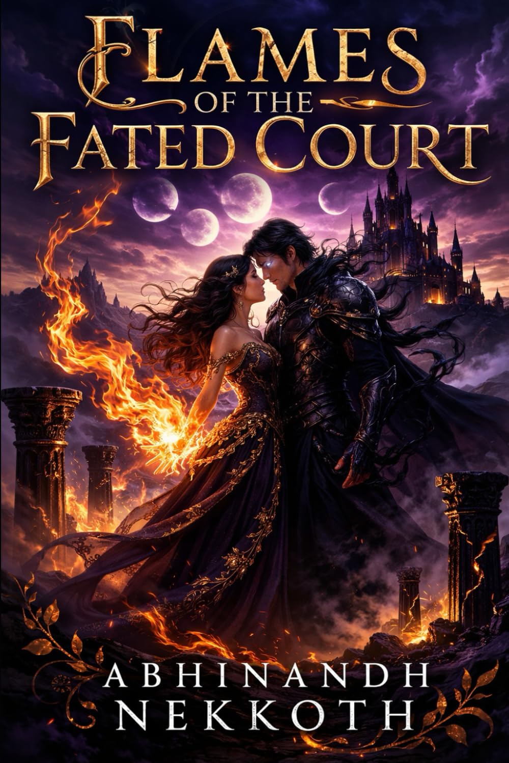 FLAMES OF THE FATED COURT: A Novel of Shadow, Fire & Fated Love